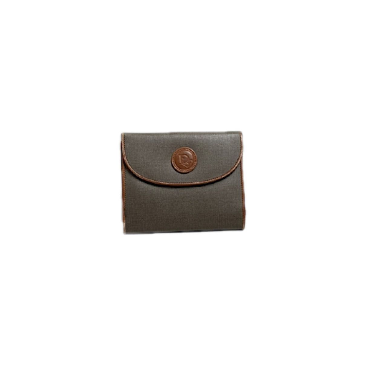 Dior 30 Montaigne Grey Leather Wallet Size ONE SIZE - 1 Thumbnail