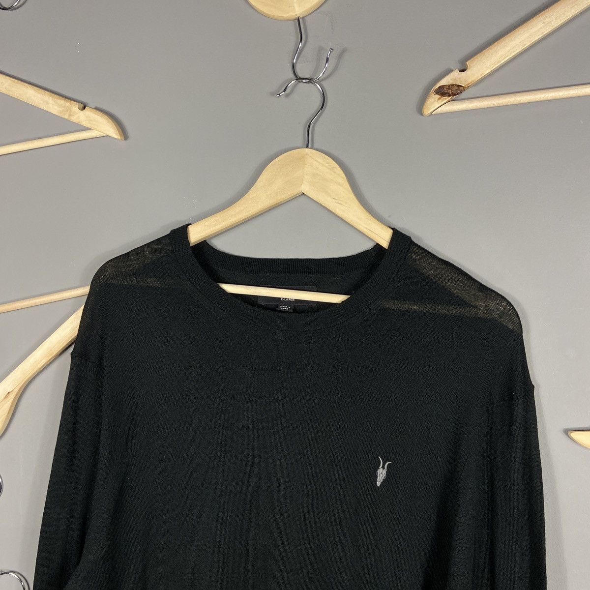 Allsaints × Designer ALLSAINTS “Nomo” Crew Neck Sweater Size US XL / EU 56 / 4 - 3 Thumbnail