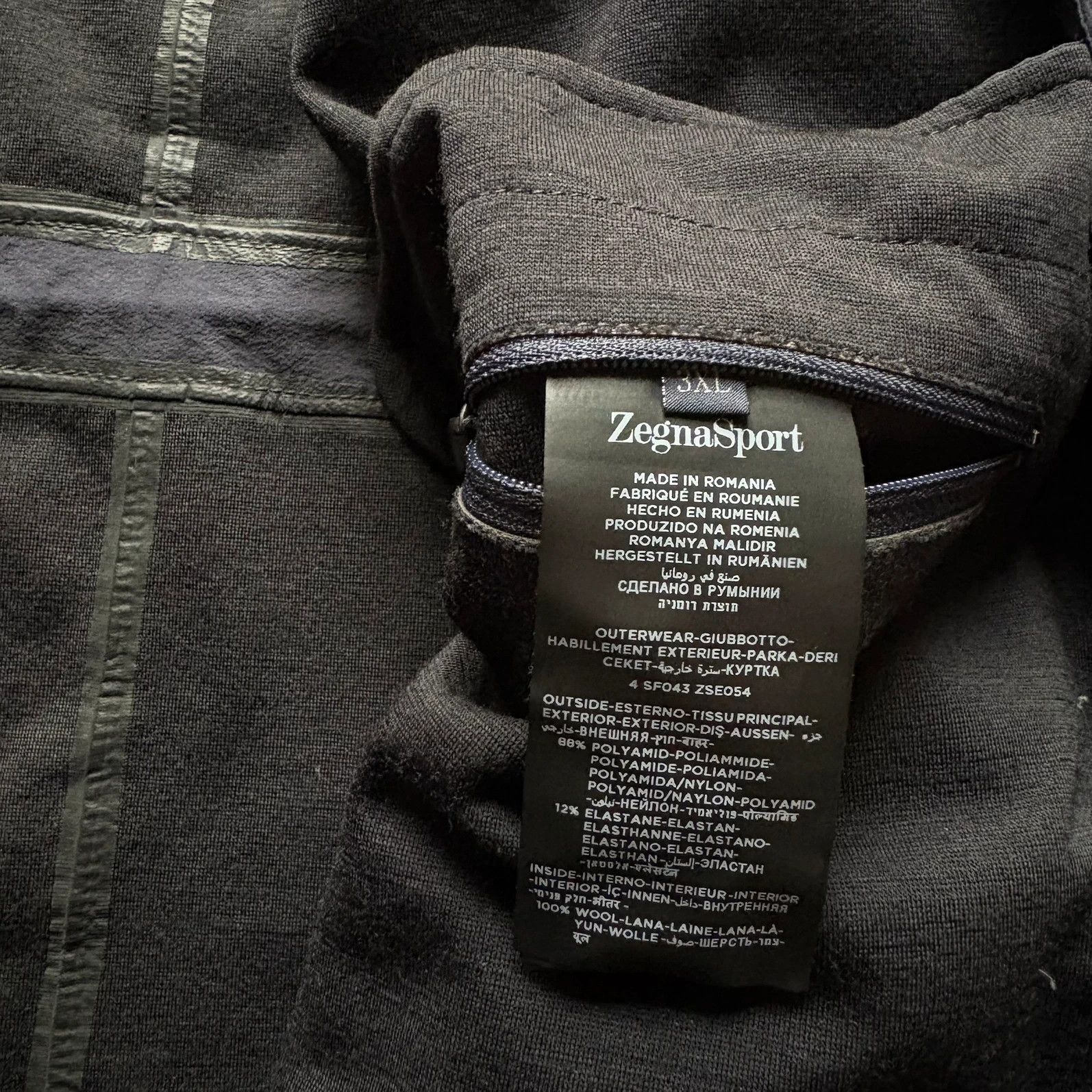Z Zegna Zegna Sport Techmerino jacket Italy design classic luxury Size US XXL / EU 58 / 5 - 8 Thumbnail