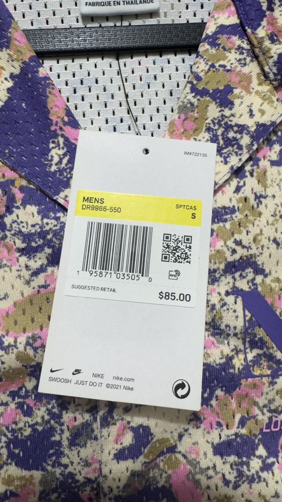Nike New NIKE mesh button up size S Size US S / EU 44-46 / 1 - 6 Thumbnail