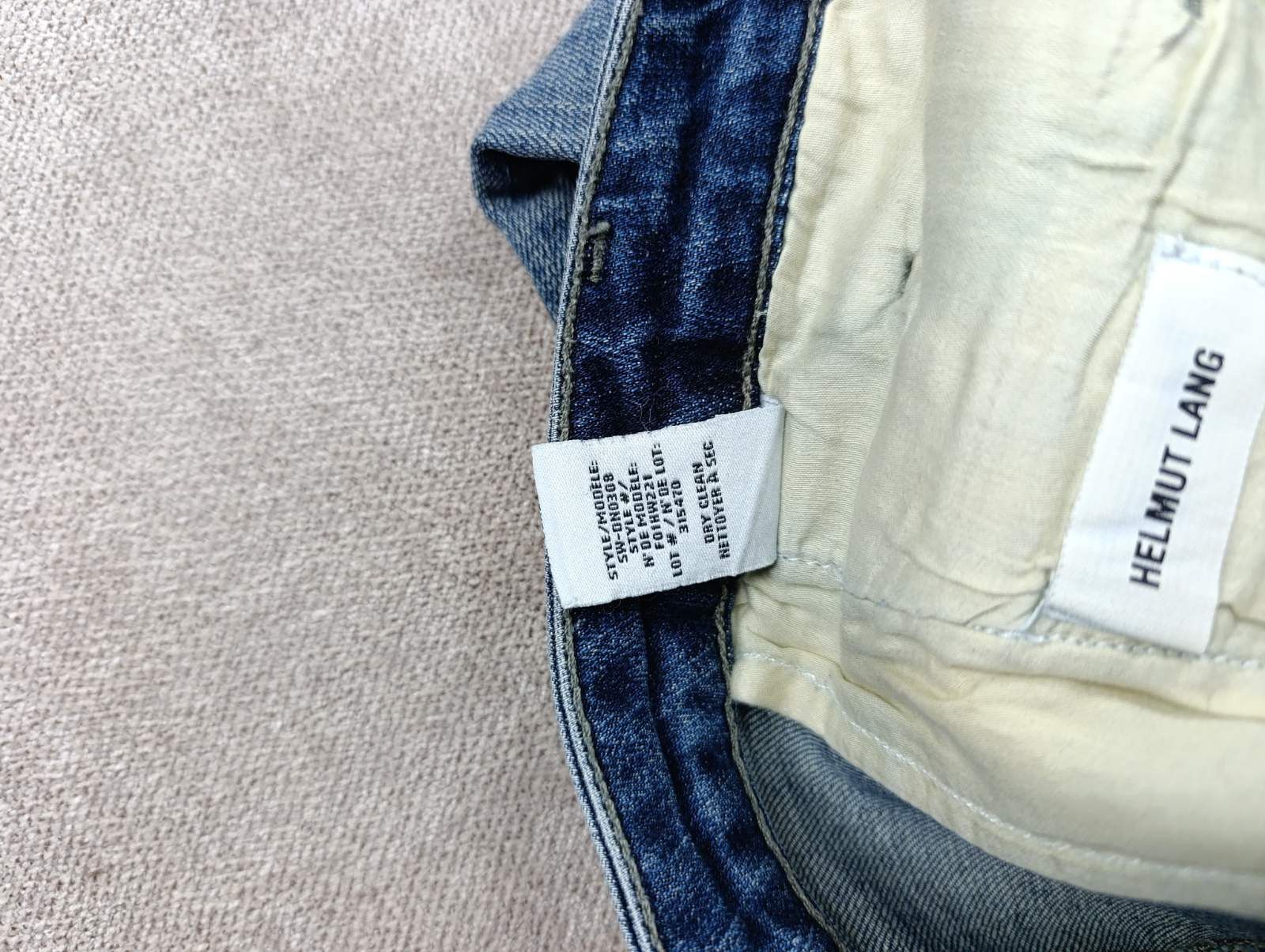 Helmut Lang HELMUT LANG WOMENS JEANS PANTS Size 29" - 15 Thumbnail