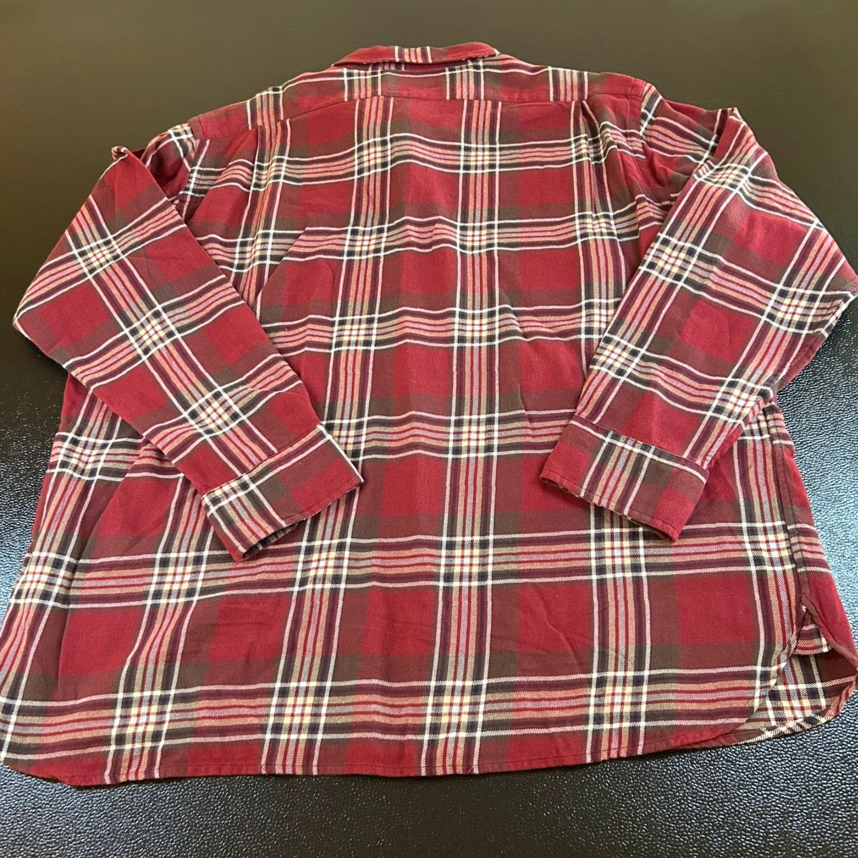 Cremieux Cremieux Flannel Shirt Plaid Button-Up Long Sleeve Casual Red Mens XXL 2XL NWT Size US XXL / EU 58 / 5 - 5 Thumbnail