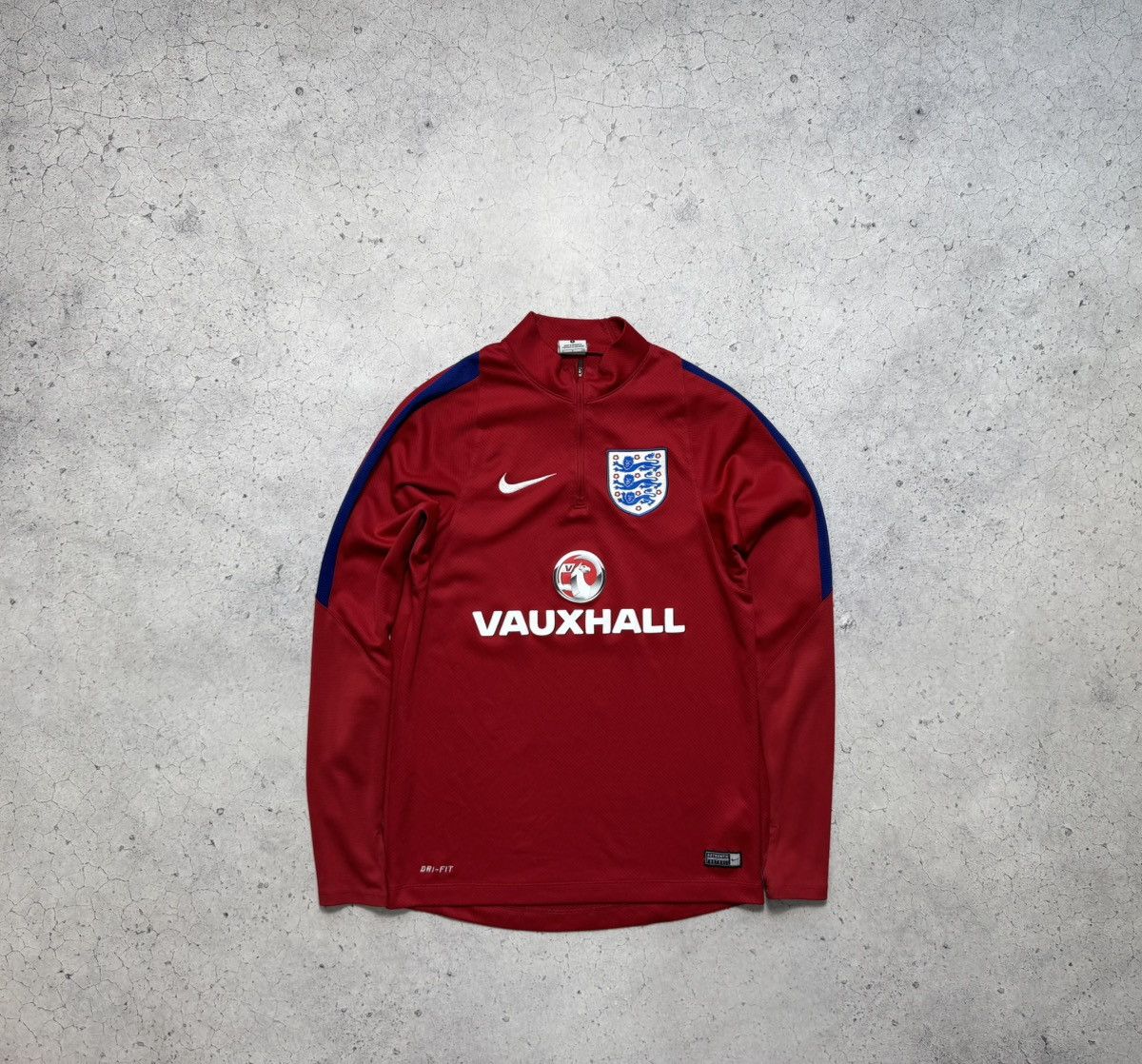 Nike Nike England National Team Soccer Sweatshirt Training Y2K Size US S / EU 44-46 / 1 - 1 Thumbnail