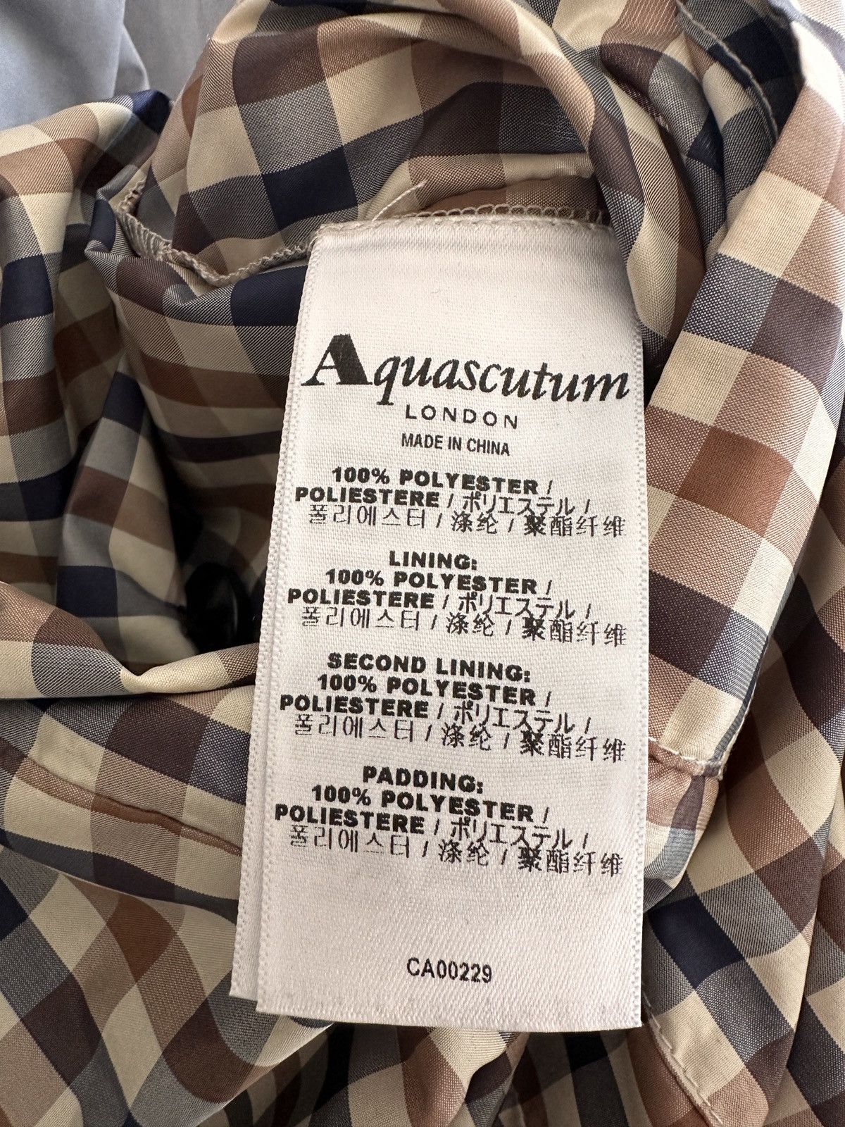 Aquascutum Aquascutum x jacket x utility x football x streetwear Size US XXL / EU 58 / 5 - 10 Thumbnail
