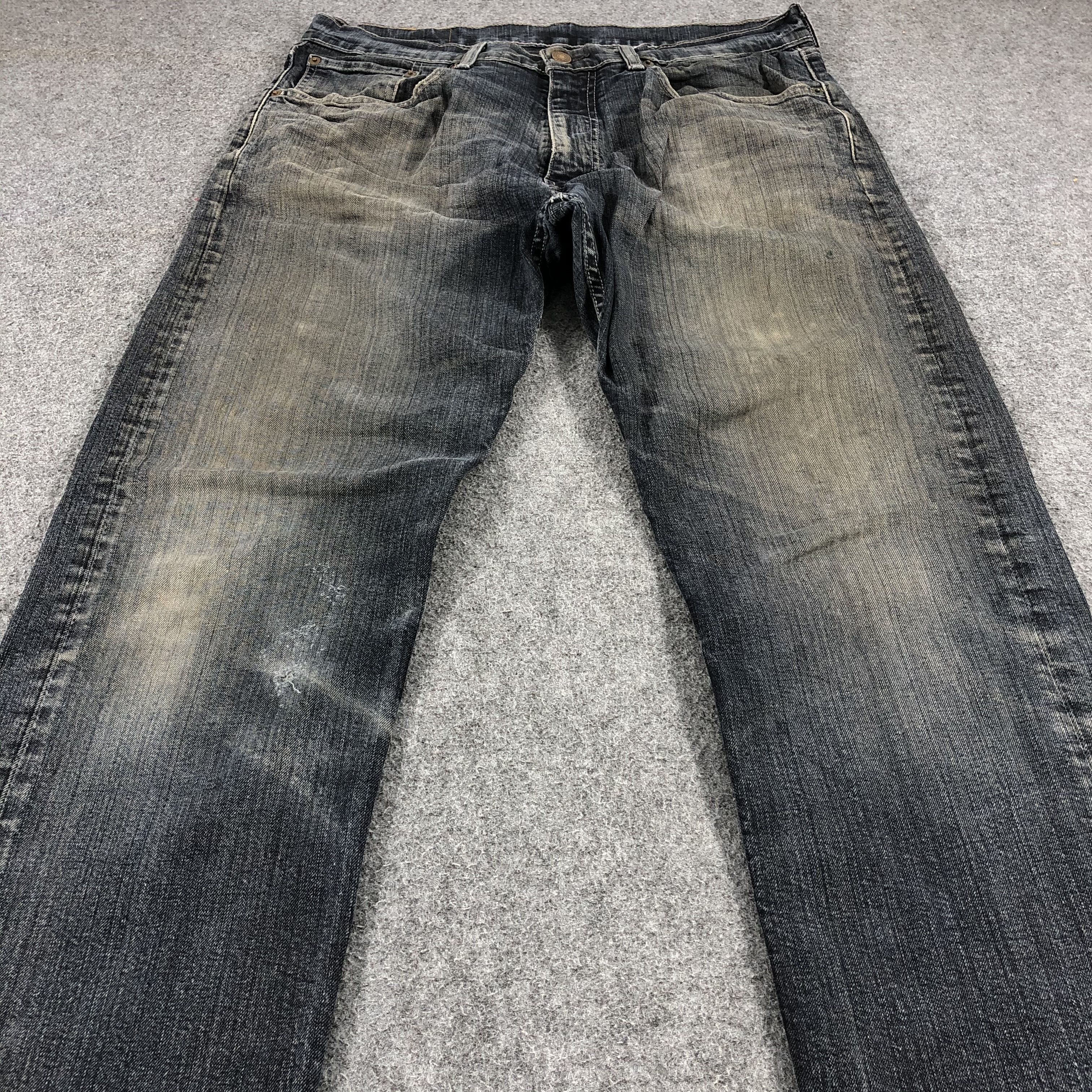Levi's × Vintage Vintage Sunfaded Levis 505 Jeans-JM1011 Size US 35 - 3 Thumbnail