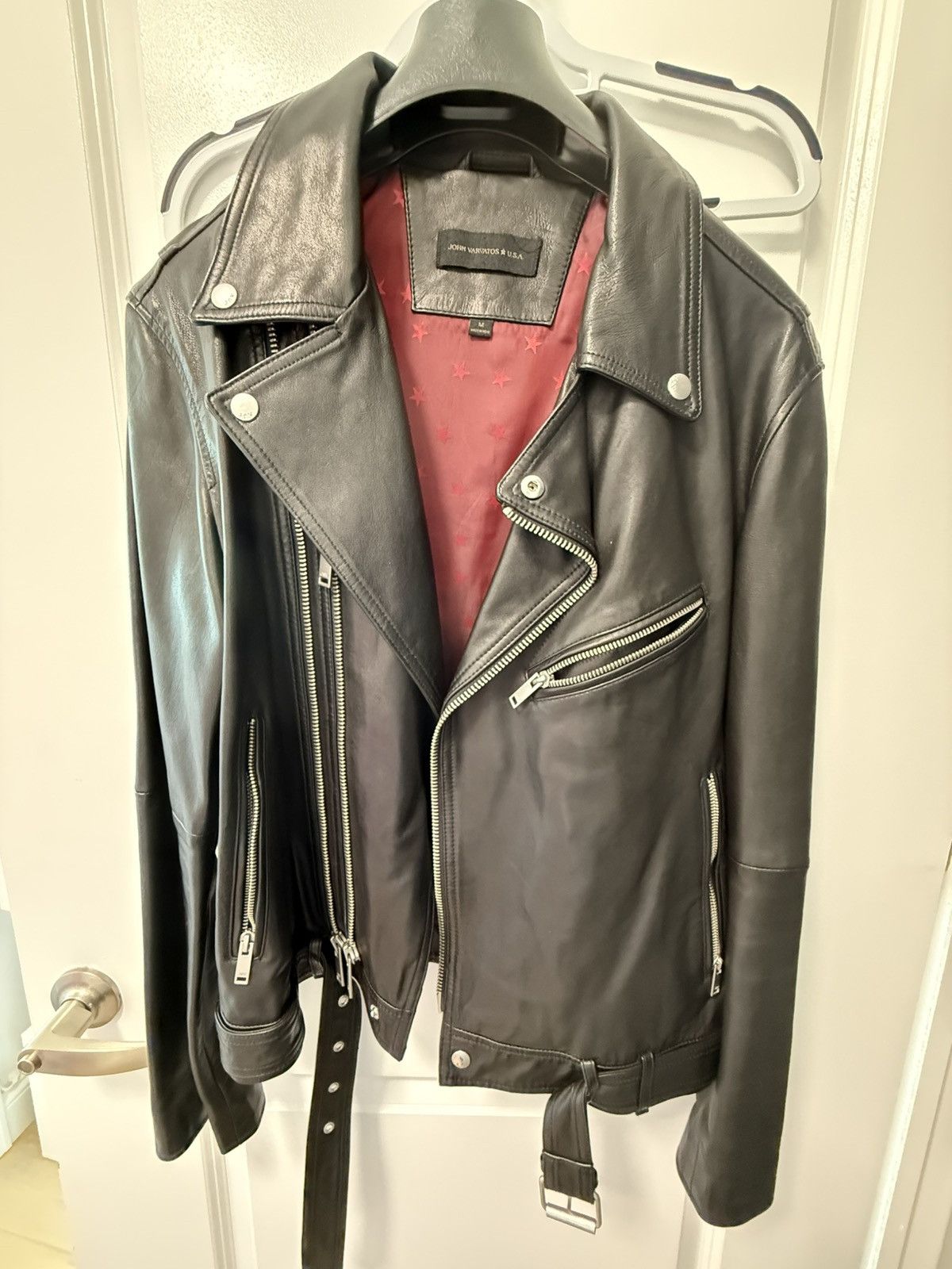 John Varvatos John Varvatos Leather Jacket Size US M / EU 48-50 / 2 - 2 Thumbnail