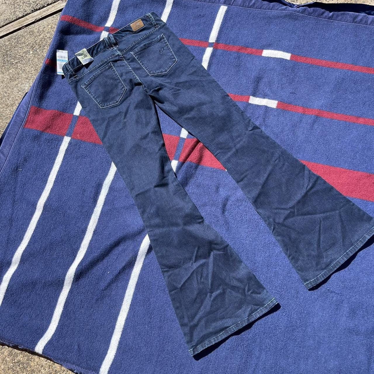 American Rag American Rag Cie Flare Leg Jeans Dark wash Denim Low Rise Size 28" / US 6 / IT 42 - 2 Thumbnail