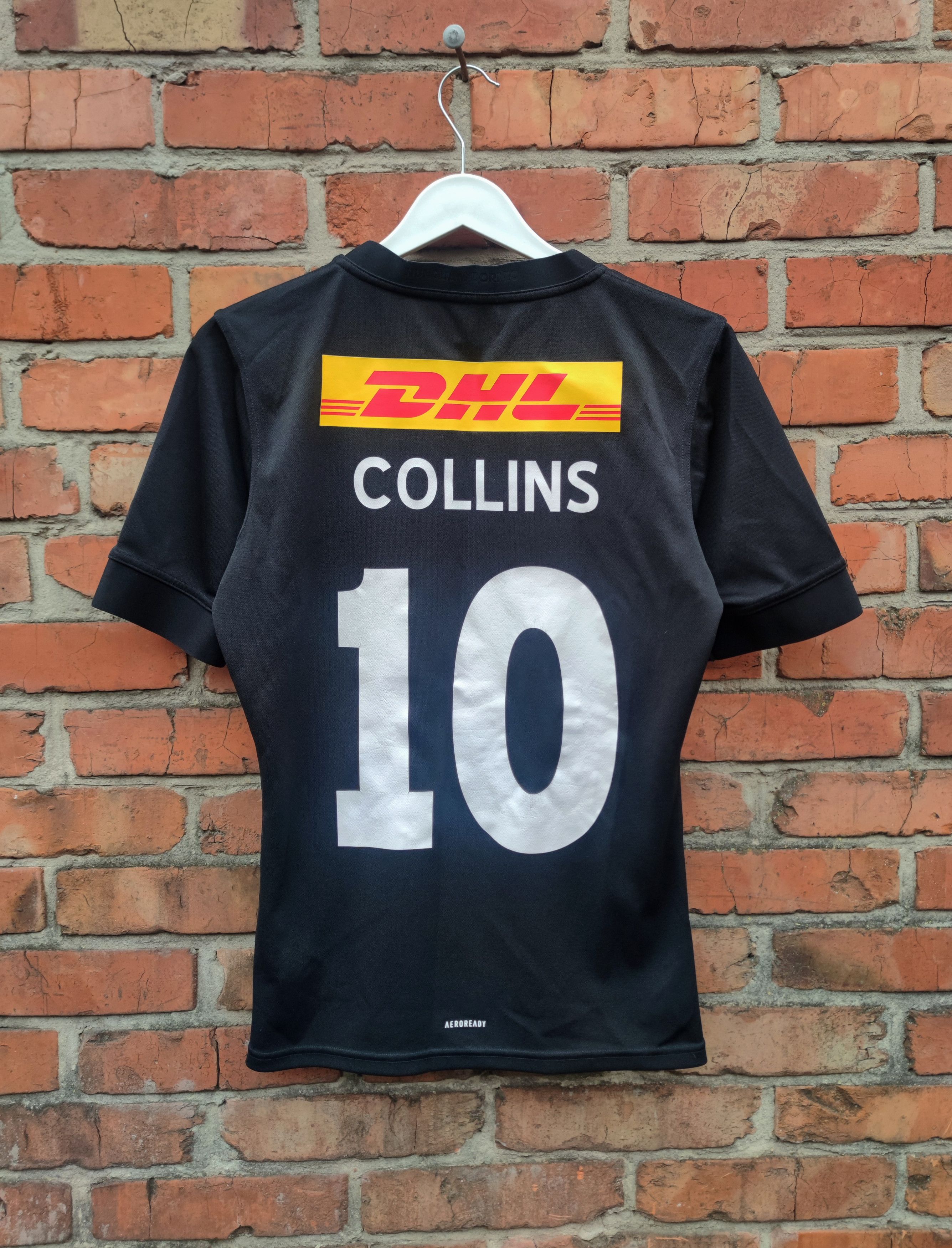 Adidas Adidas Harlequins size M Rugby Jersey 2020 Black #10 Size US M / EU 48-50 / 2 - 9 Thumbnail