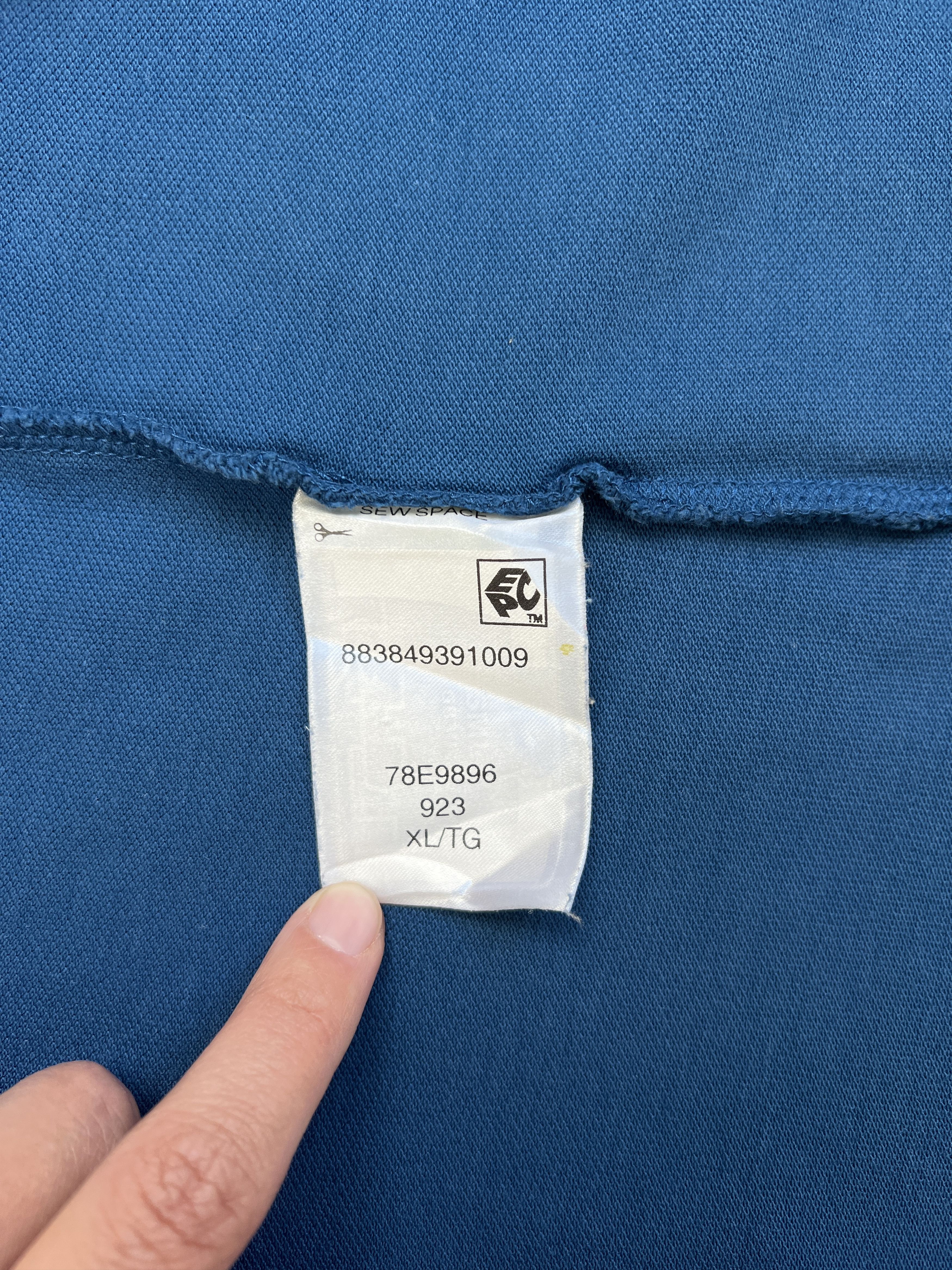 Tommy Hilfiger Tommy Hilfiger Long Sleeve Polo Shirt XL – Teal Blue Size US XL / EU 56 / 4 - 17 Thumbnail