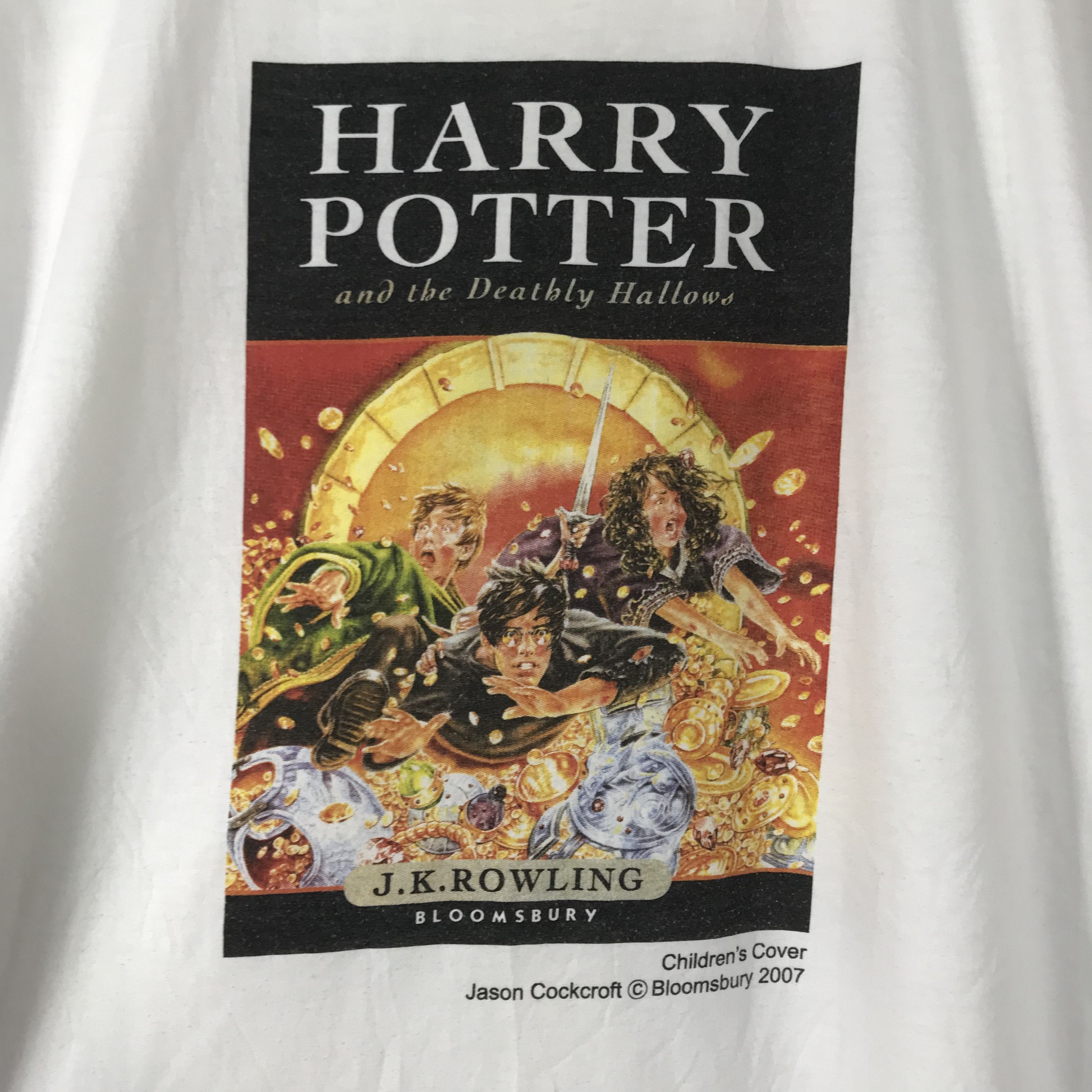 Vintage VINTAGE Harry Potter The Deathly Hallow JASON COCKROFT NOVEL Size US L / EU 52-54 / 3 - 3 Thumbnail