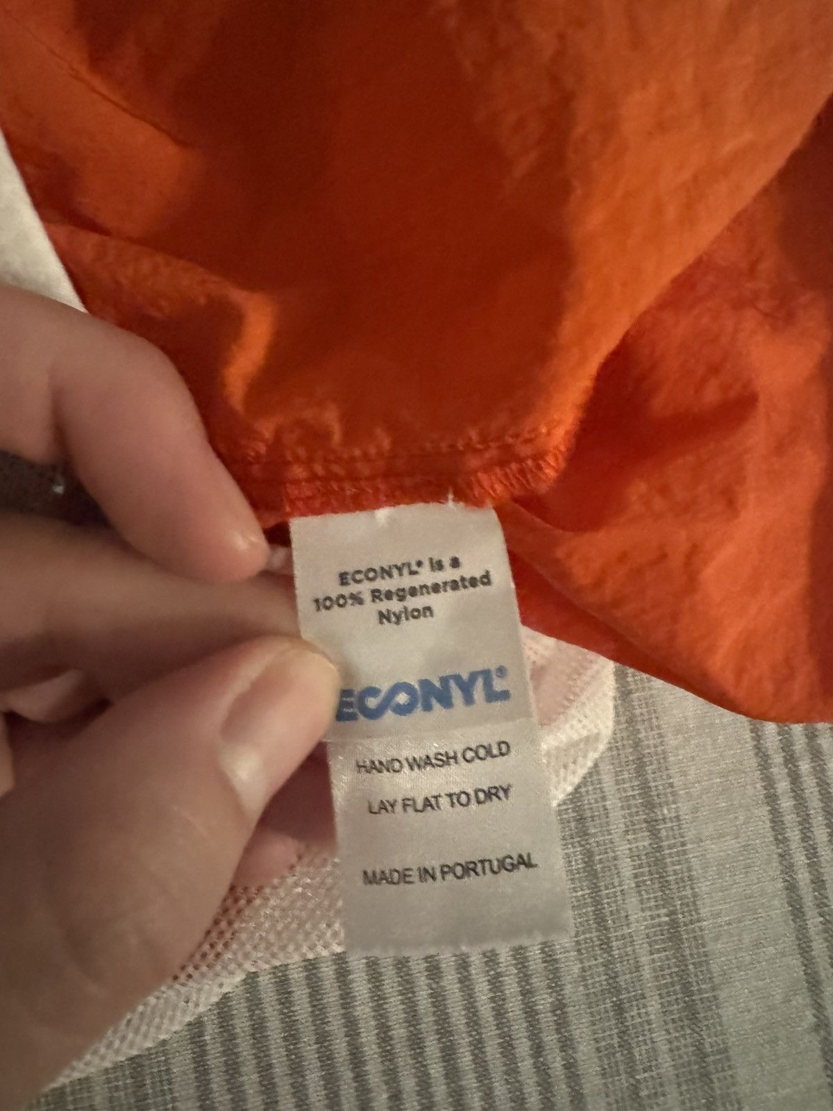 Eric Emanuel Eric Emanuel EE Swim Trunk Orange/Bone Size M Size US 30 / EU 46 - 3 Thumbnail