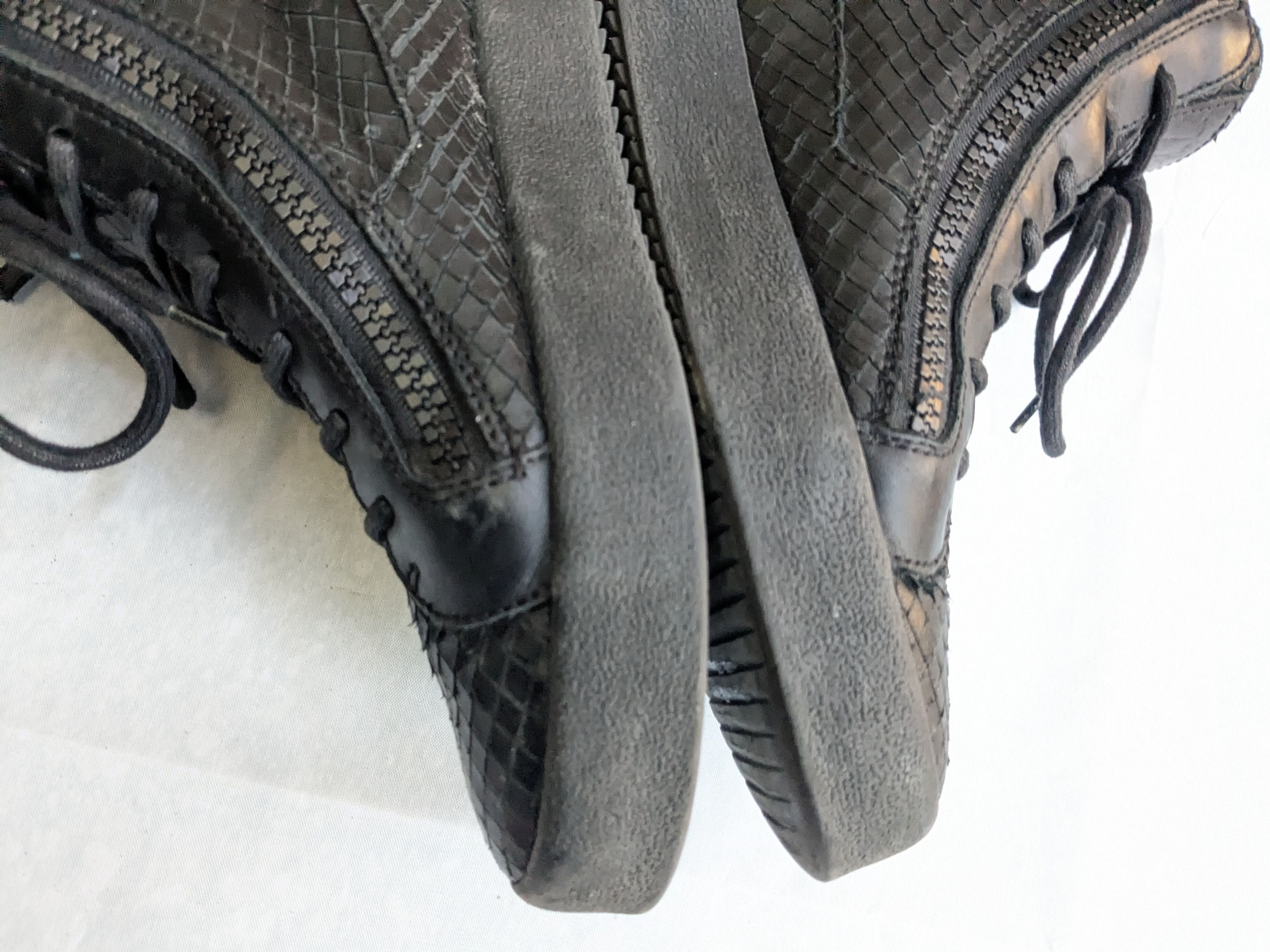 Giuseppe Zanotti Giuseppe Zanotti High Top Sneakers Black Snakeskin 9.5 42.5 Size US 9.5 / EU 42-43 - 8 Thumbnail