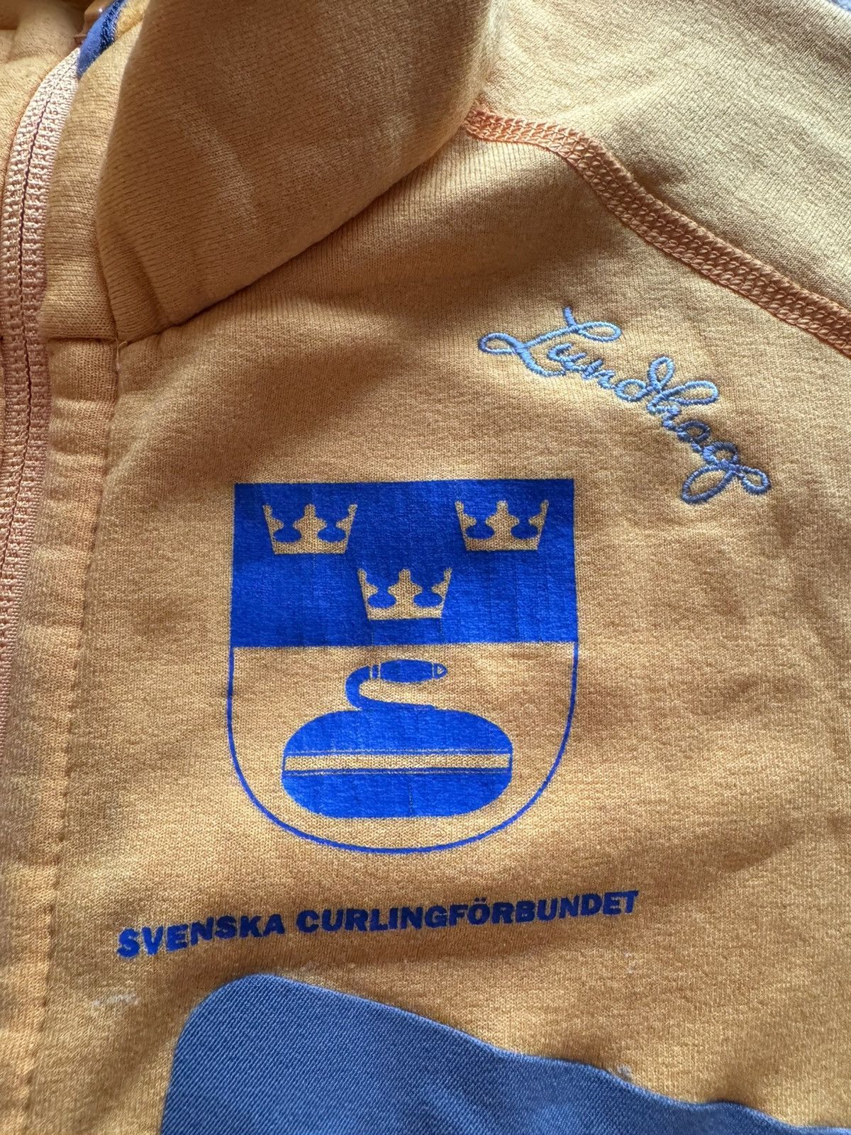 Vintage RARE SWEDEN CURLING VINTAGE SPORT ZIP UP SWEATSHIRT Size US S / EU 44-46 / 1 - 3 Thumbnail