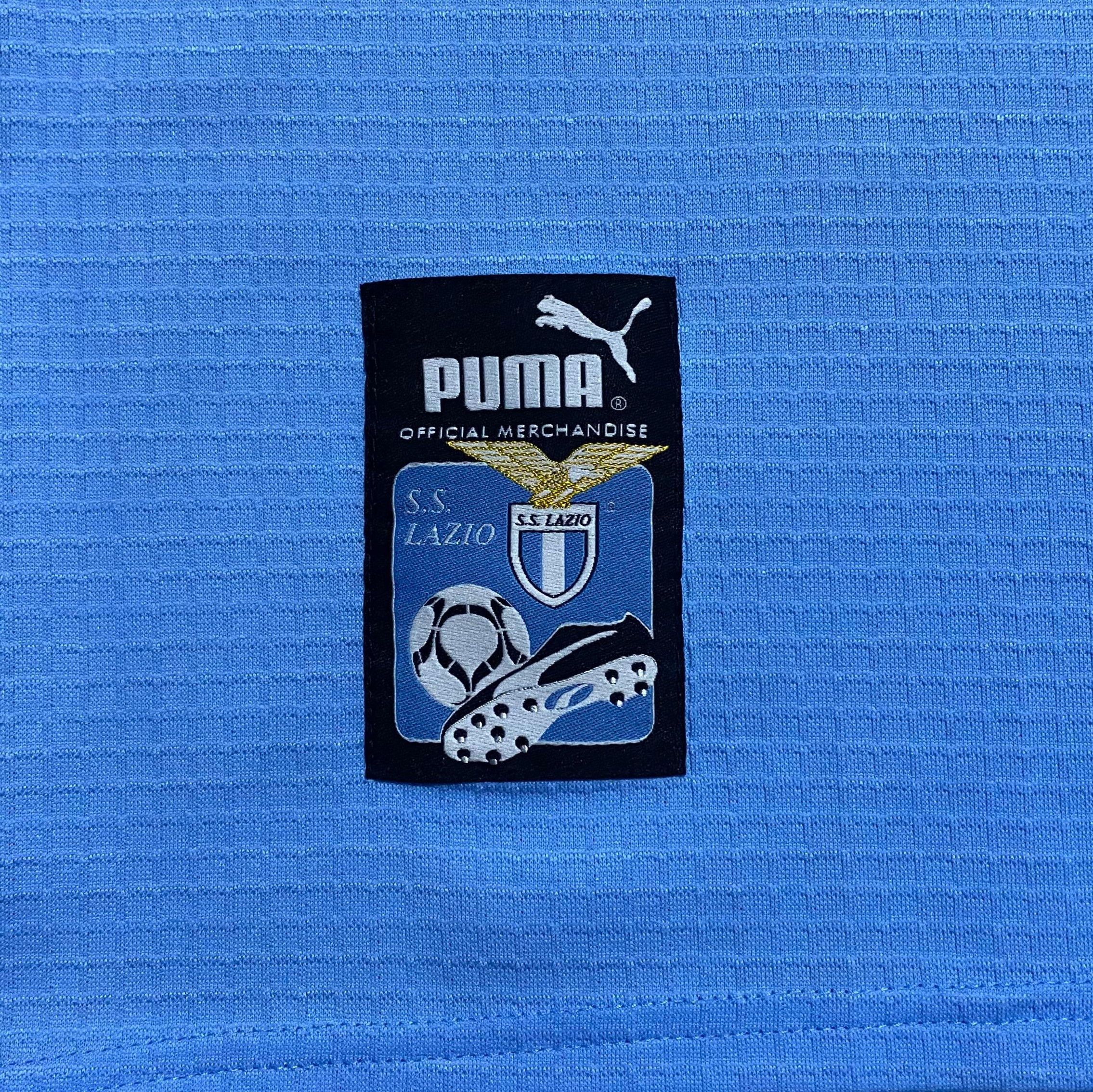 Puma Lazio 1998-2000 Home Jersey Pavel Nedved Size US M / EU 48-50 / 2 - 9 Thumbnail
