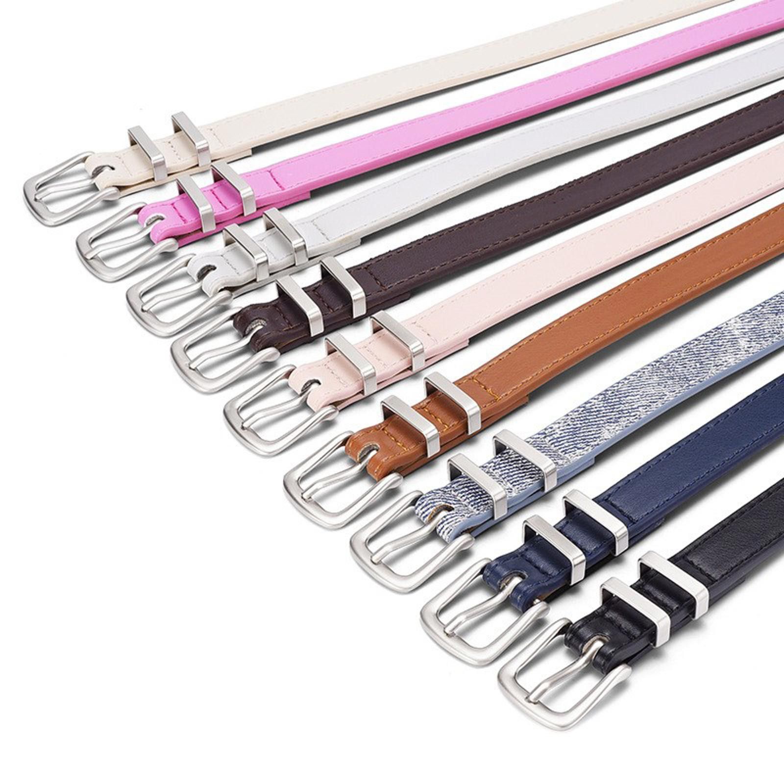 The Unbranded Brand Y2k Multi-color Thin Waist Belt For Women Size ONE SIZE - 2 Thumbnail