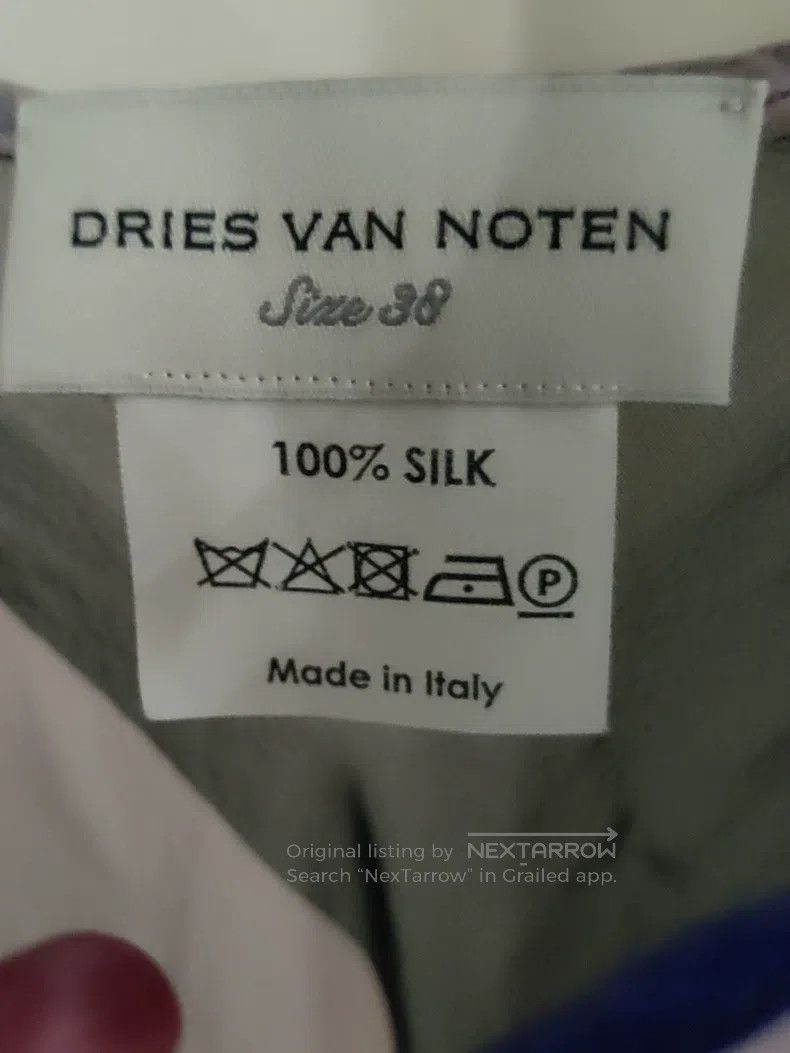 Dries Van Noten Dries Van Noten size:38 Silk Dress Size M / US 6-8 / IT 42-44 - 2 Thumbnail