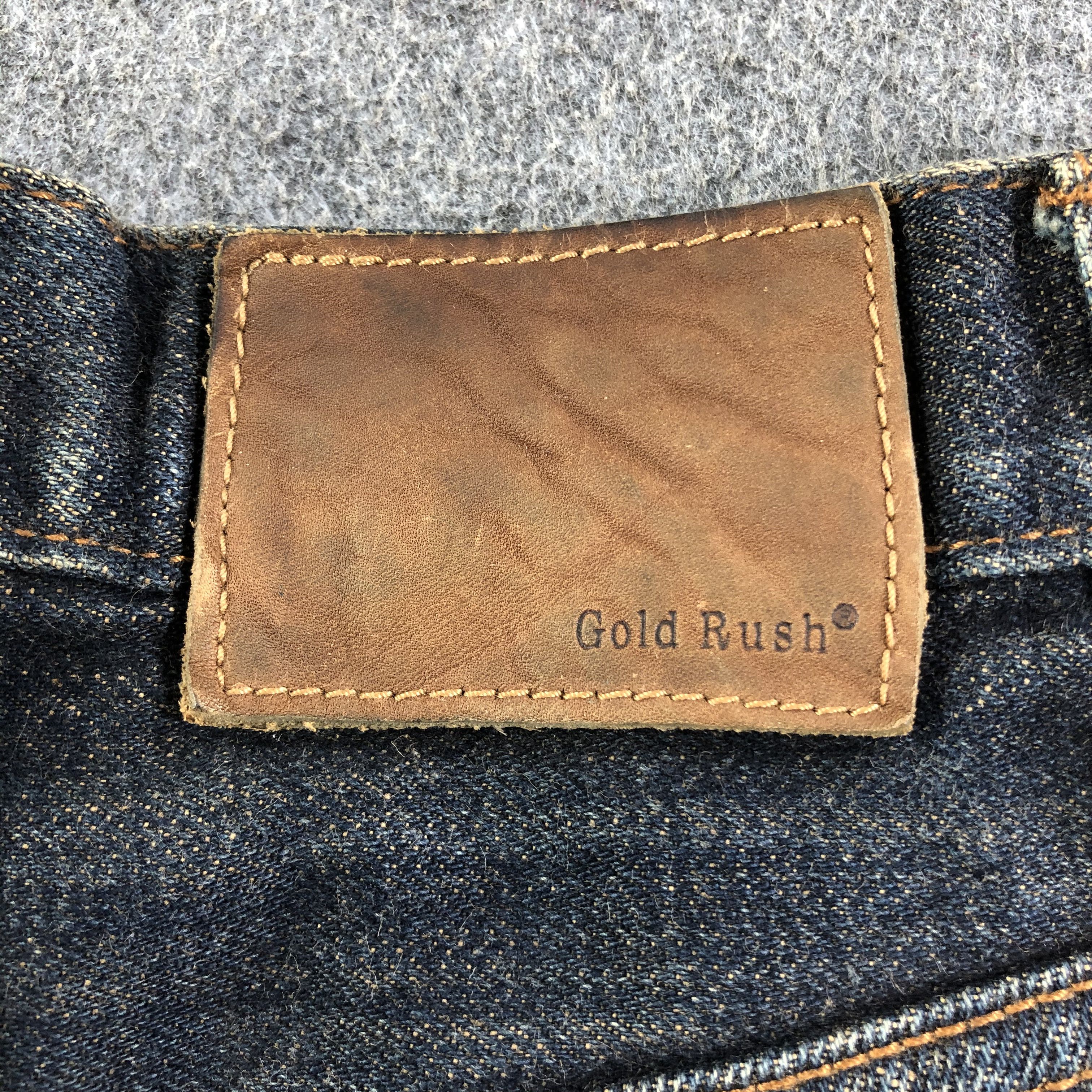 Japanese Brand Gold Rush Jeans Rusty Blue Denim -J2720 Size US 30 / EU 46 - 5 Thumbnail