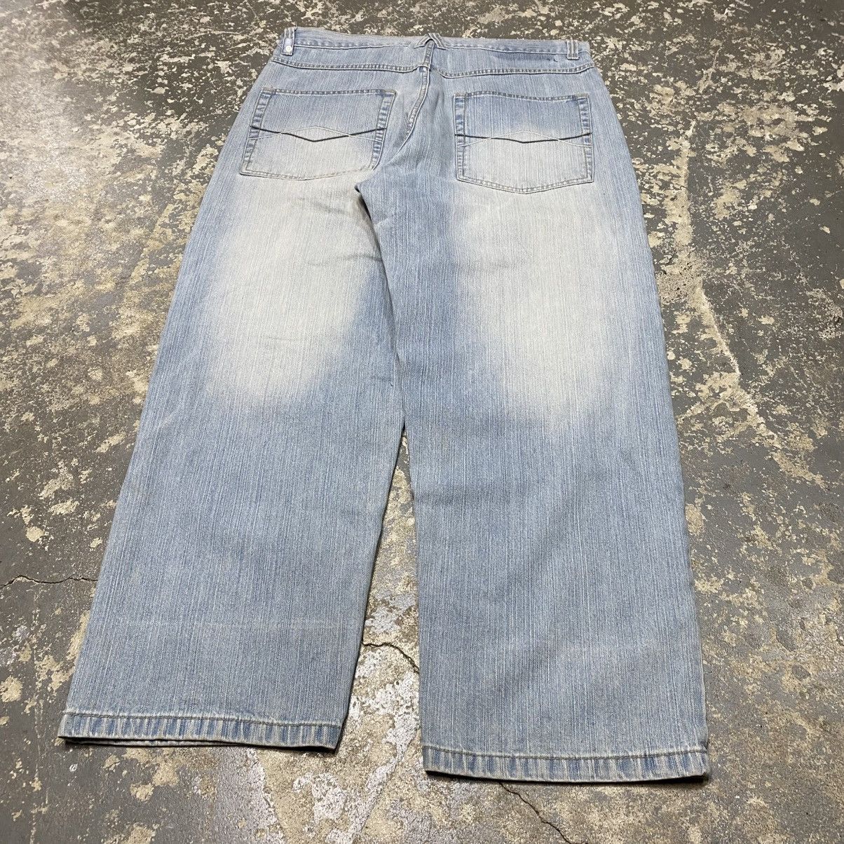 Southpole × Vintage Vintage Southpole Patchwork Reworked Y2K Denim Baggy Jeans Size US 39 - 15 Thumbnail