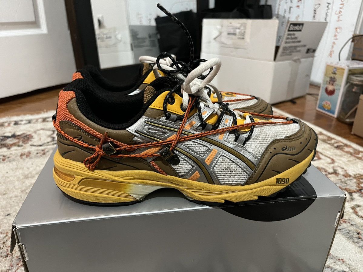 Andersson Bell × Asics Asics Andersson Bell Gel 1090 White/Orange Size US 8.5 / EU 41-42 - 4 Thumbnail