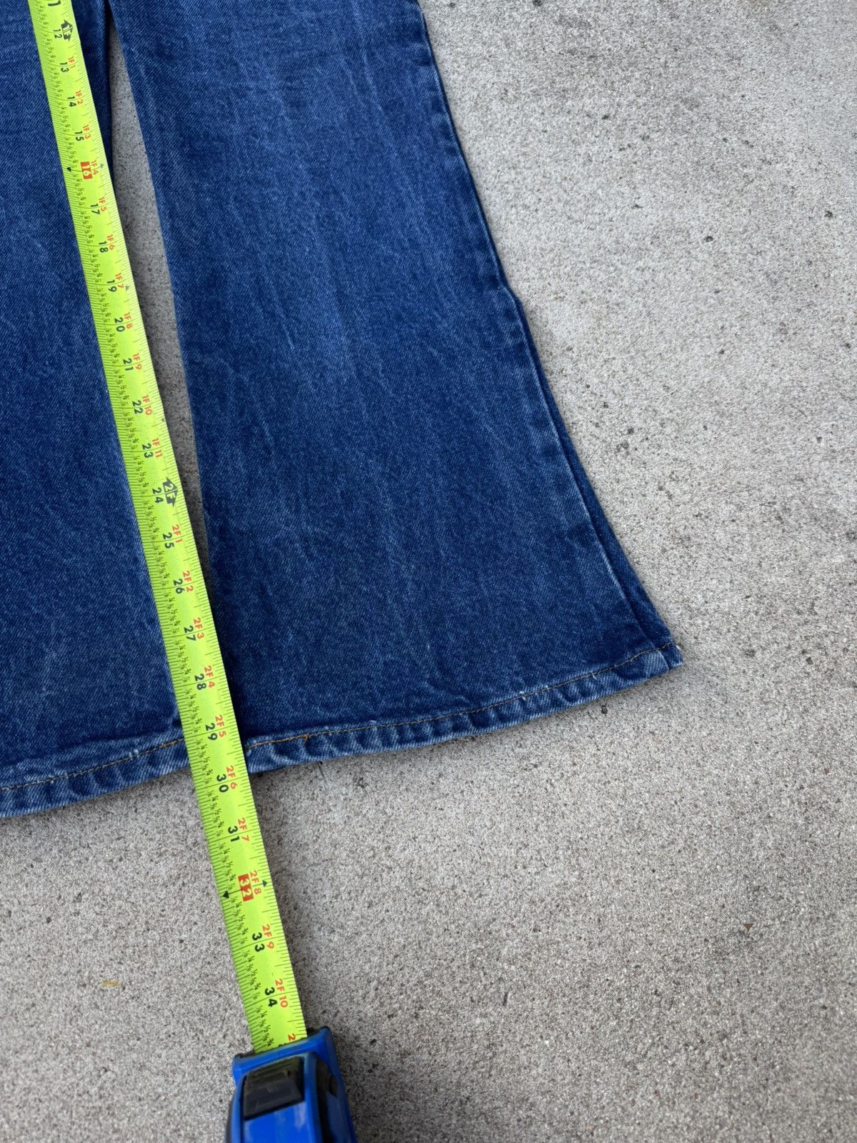 Levi's × Vintage Vtg 80s Levi’s 646 Orange Tab Bellbottom Flare Jeans 29x30 Size US 29 - 10 Thumbnail