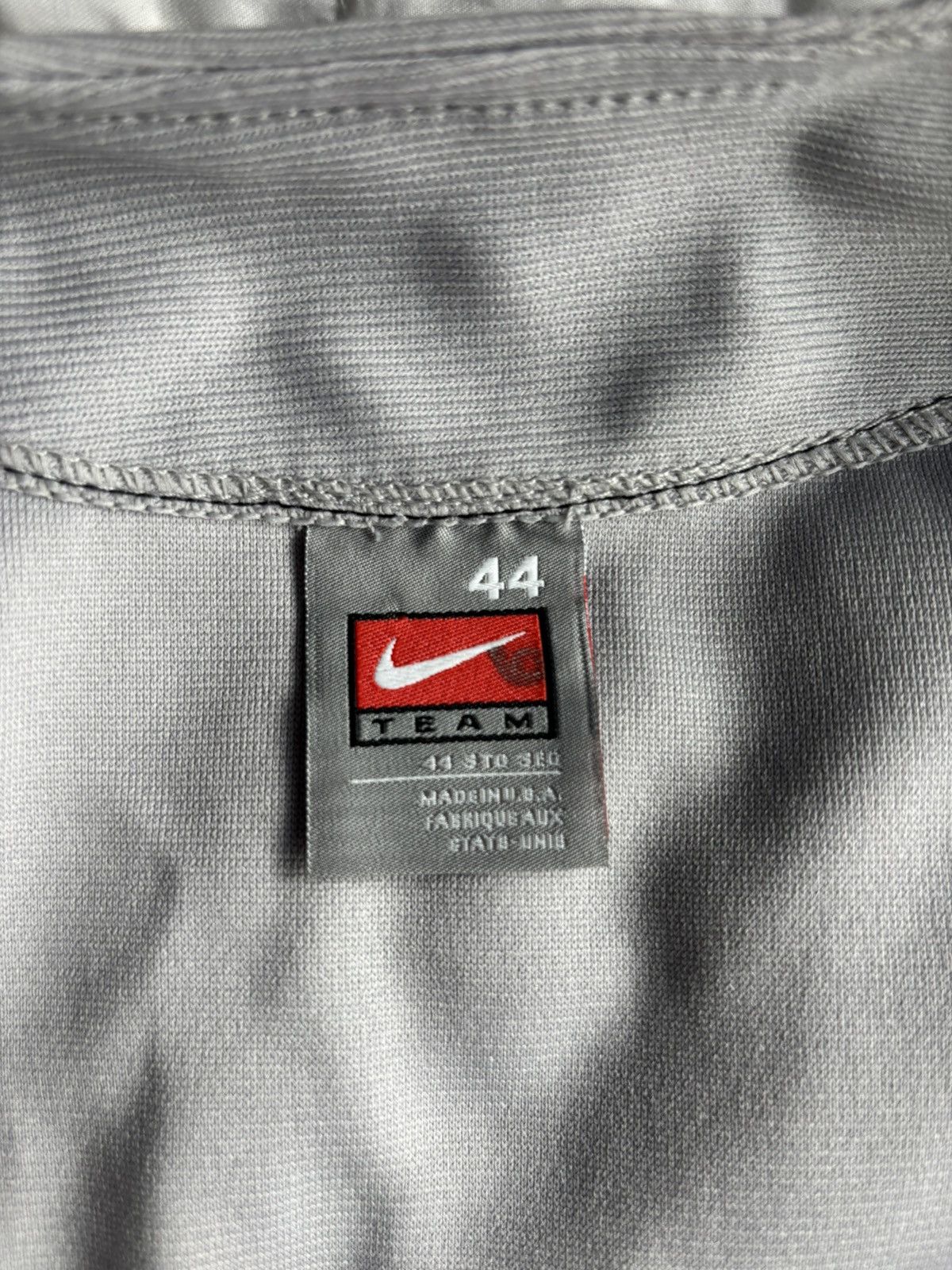 Nike Nike Gray Blank Baseball Jersey Size 44 US L Size US L / EU 52-54 / 3 - 5 Thumbnail