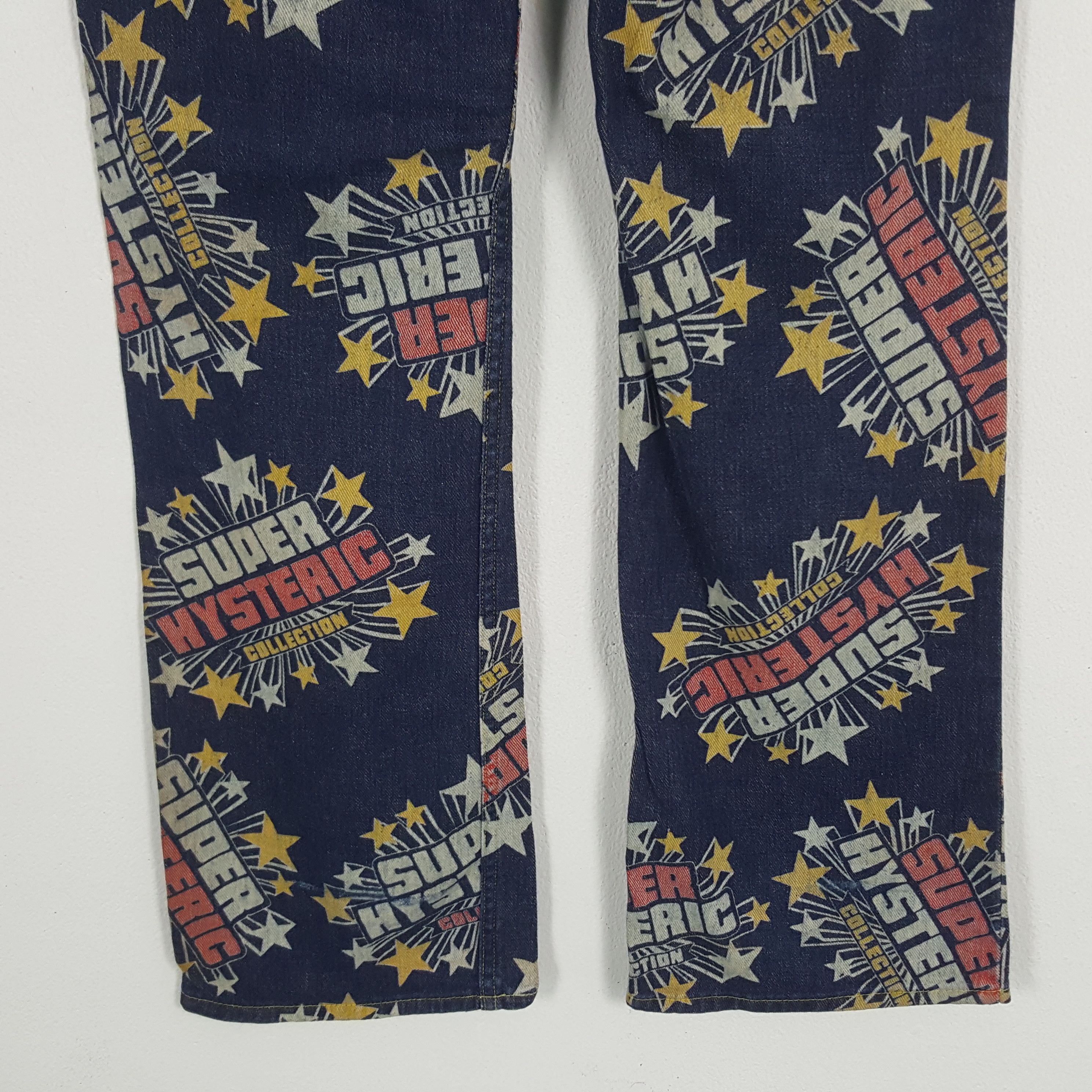 Hysteric Glamour Vintage Hysteric Glamour Japanese Brand Overprint Denim Jean Size US 29 - 6 Thumbnail