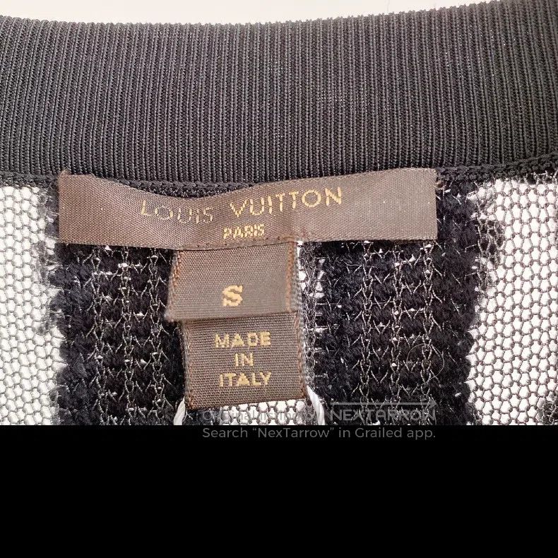 Louis Vuitton Louis Vuitton Black cut-out wool sweater Size US S / EU 44-46 / 1 - 5 Thumbnail