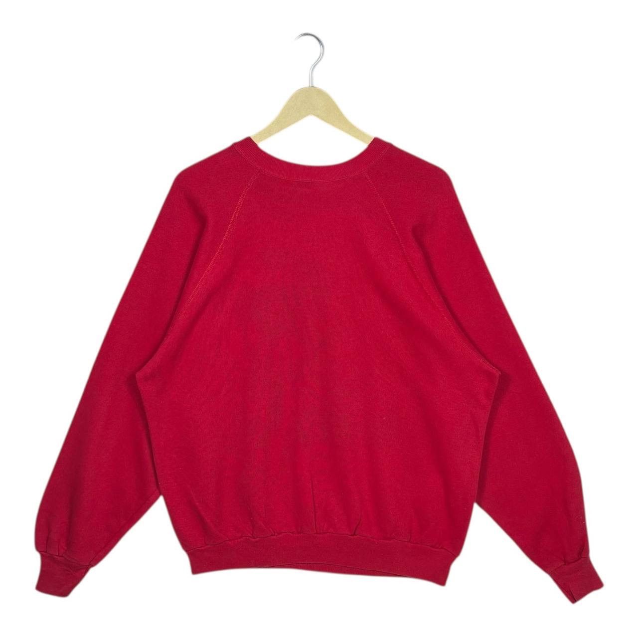 Peanuts VTG 80s Snoopy Joe Christmas Artex Sweatshirt XL Macy’s Red Size US XL / EU 56 / 4 - 2 Thumbnail