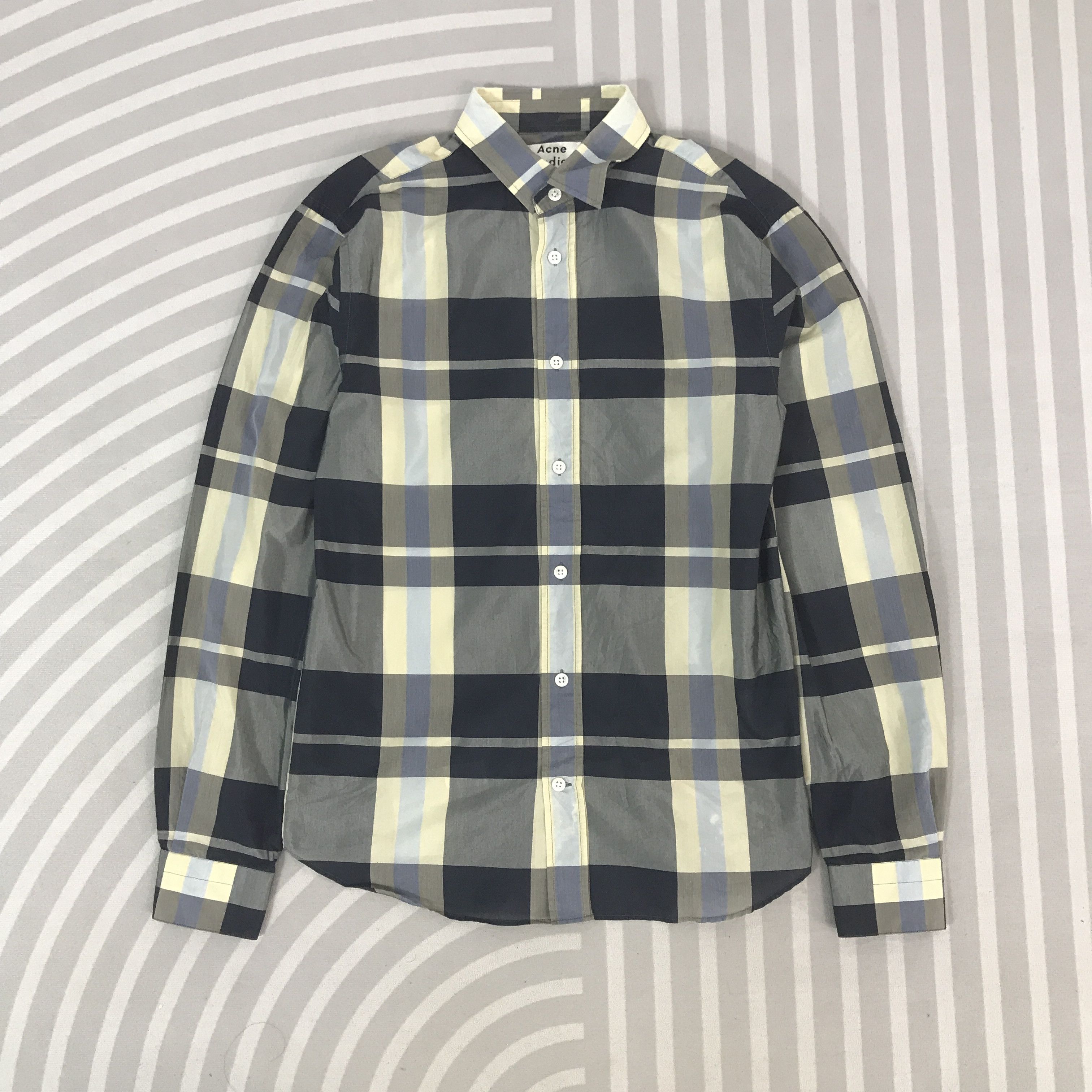 Acne Studios Vintage Acne Studios tartan design T-Shirt K44B59 Size US M / EU 48-50 / 2 - 1 Thumbnail