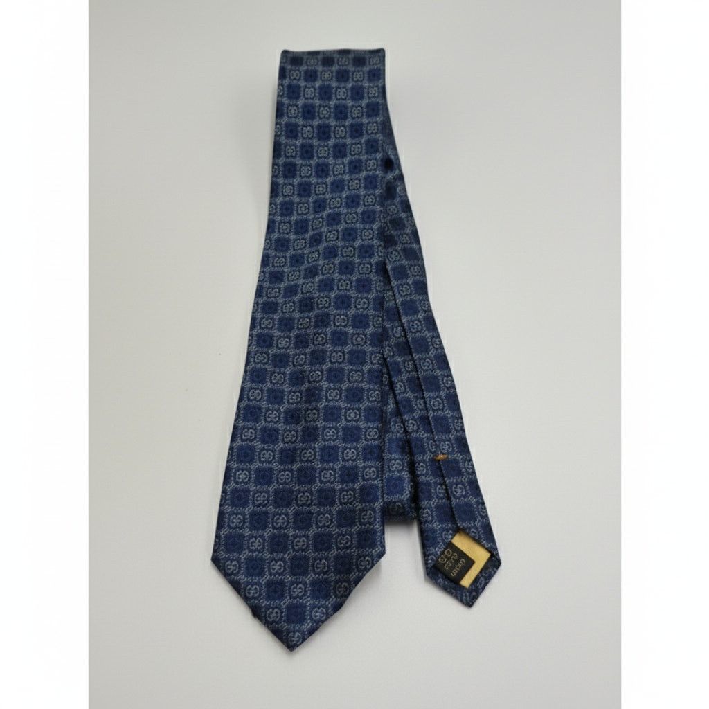 Other Donald J Trump Signature Collection Silk Tie Navy Geometric Size ONE SIZE - 3 Thumbnail