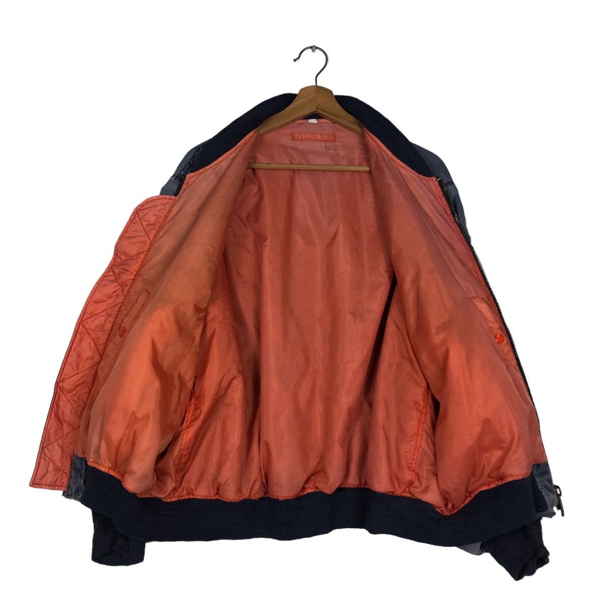 Japanese Brand 🔥Vintage Reversible Bomber Jacket Riot Riot Military Japan Size US L / EU 52-54 / 3 - 13 Thumbnail