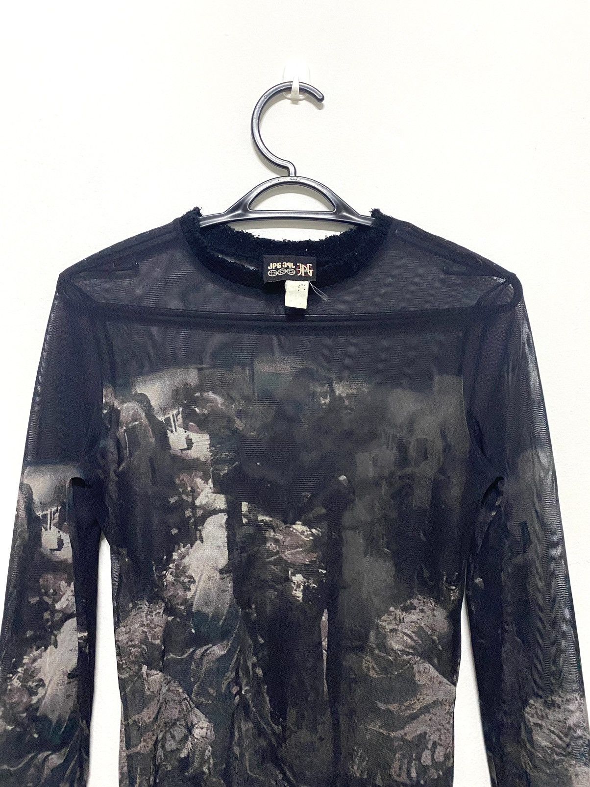 Jean Paul Gaultier 90s Vintage Jean Paul gaultier Mesh Trompe-L'oeil Size M / US 6-8 / IT 42-44 - 3 Thumbnail