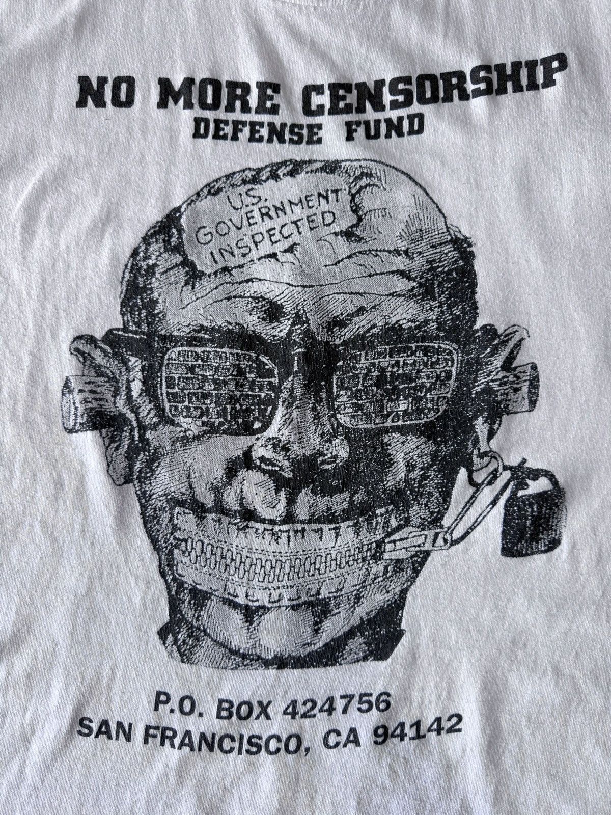 Band Tees No More Censorship Defense Fund Dead Kennedys Stedman Shirt Size US L / EU 52-54 / 3 - 3 Thumbnail