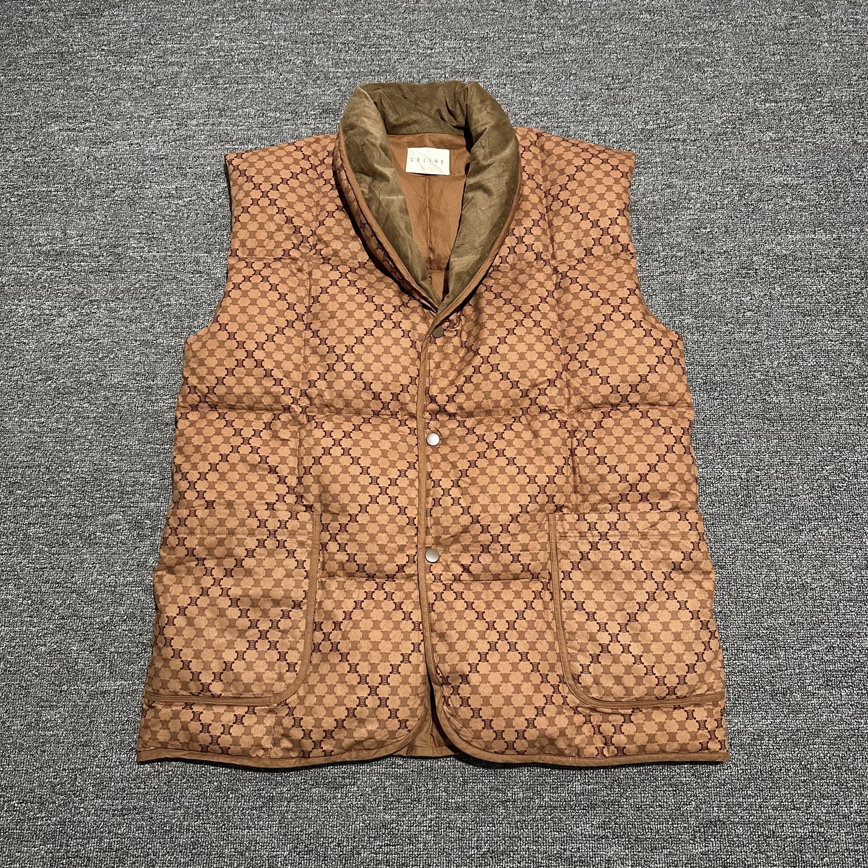 Celine Vintage Celine Monogram Vest Size US L / EU 52-54 / 3 - 7 Thumbnail