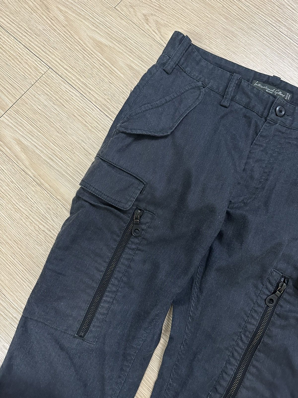 Beams Plus × Japanese Brand Beams International Gallery Zipper Multi Pocket Cargo Pants Size US 30 / EU 46 - 5 Thumbnail