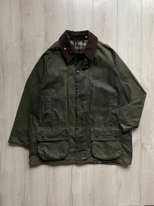 Barbour Barbour jacket vintage Beaufort waxed cotton coat Grailed