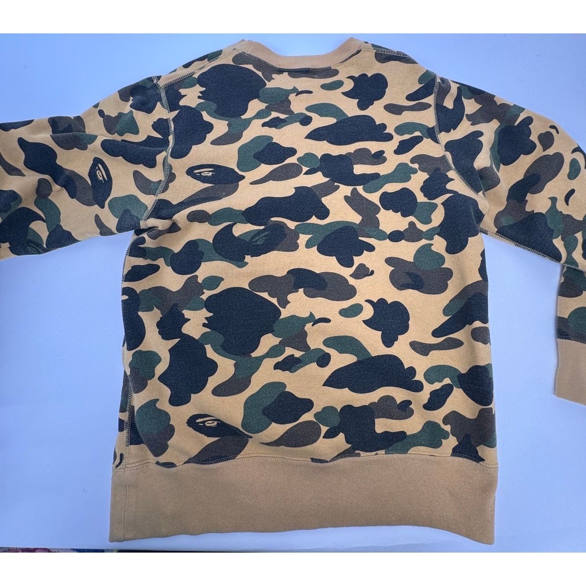 Bape BAPE 1st Camo Crewneck Sweatshirt - Camouflage - Size Small Size US S / EU 44-46 / 1 - 1 Thumbnail