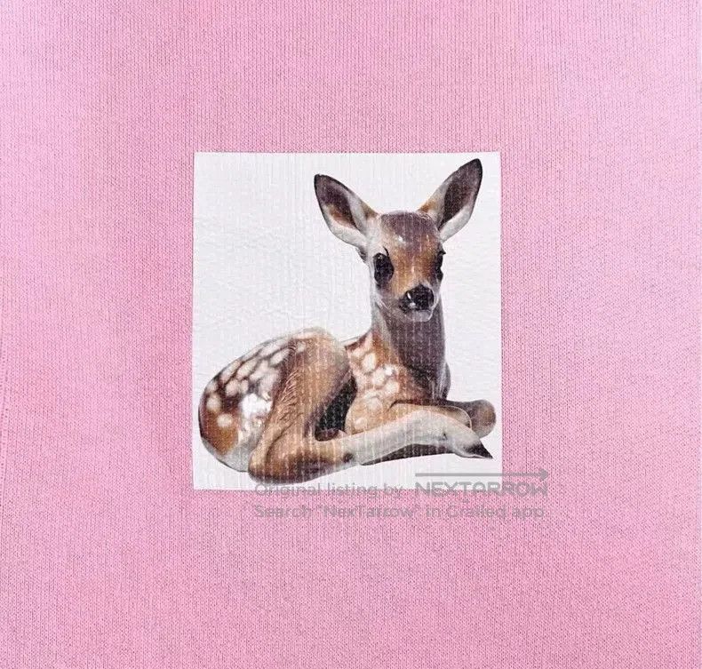 Burberry Burberry Pink Deer Logo Hoodie S. Size US S / EU 44-46 / 1 - 5 Thumbnail