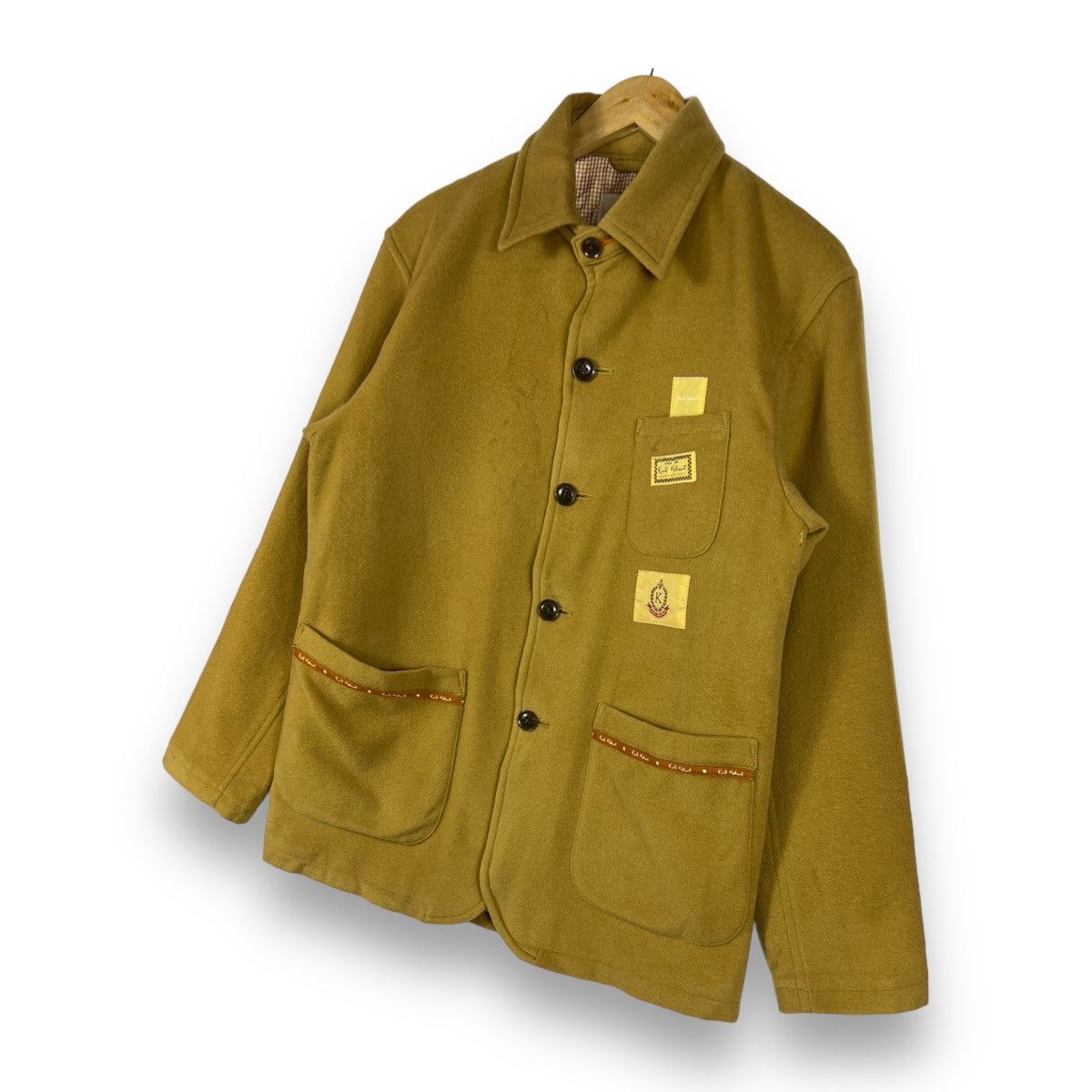 Karl Helmut 🔥 CHORE WOOL JACKET KARL HELMUT PATCH - M Size US M / EU 48-50 / 2 - 2 Thumbnail