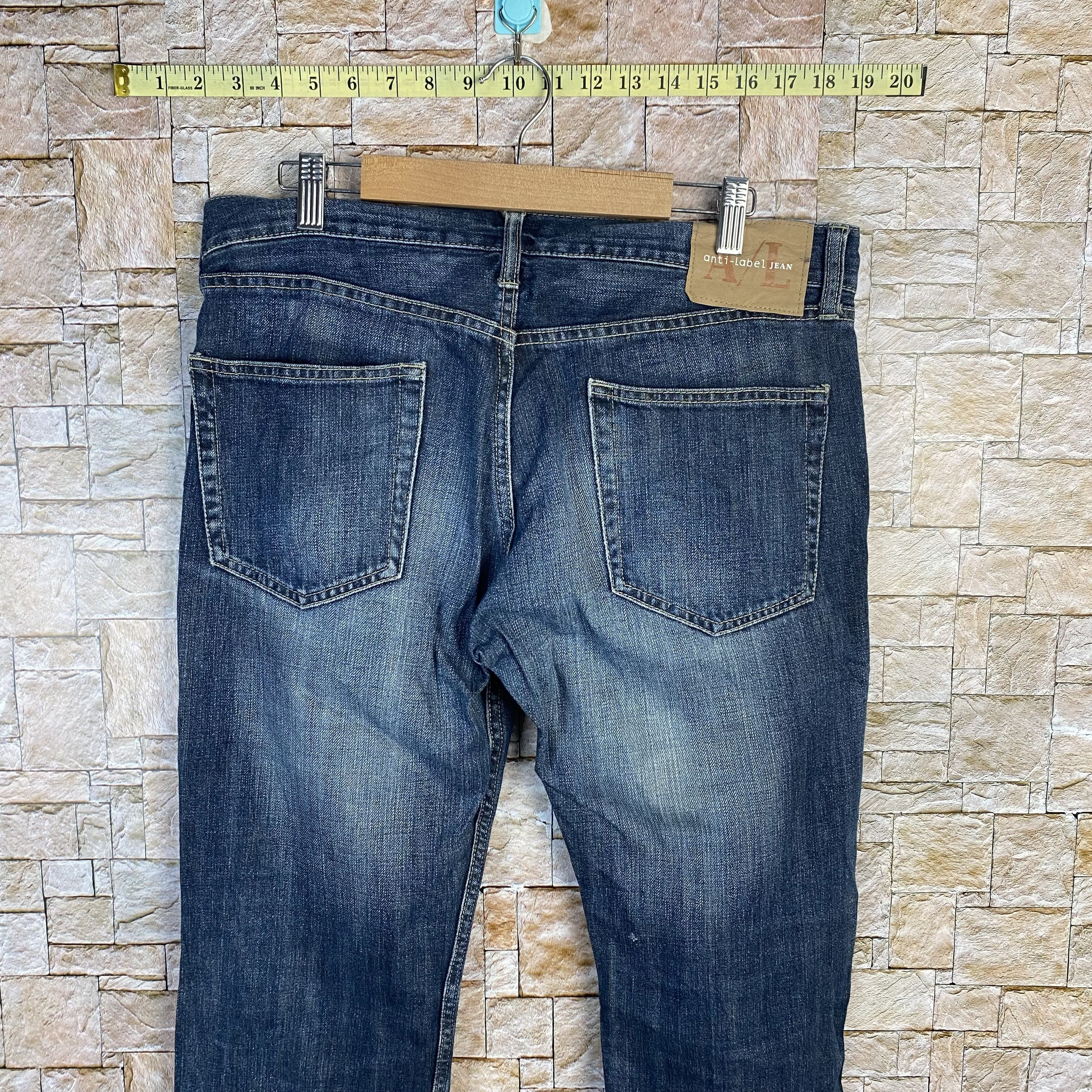 Japanese Brand Anti Label vintage japan Blue Denim Pants #7588 Size US 32 / EU 48 - 12 Thumbnail