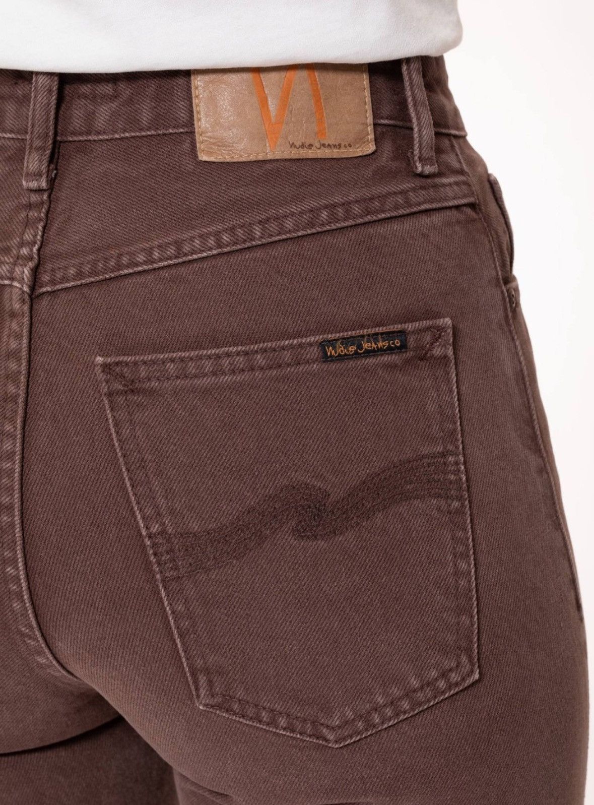 Nudie Jeans × Vintage Nudie jeans Co 27/28 breezy Britt cinnamon pant denim chino Size 27" / US 4 / IT 40 - 5 Thumbnail