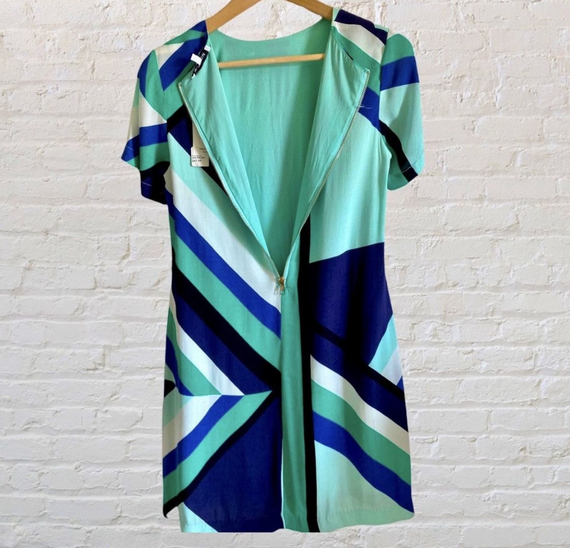 Other OLIVIACEOUS SHORT SLEEVE ZIP BACK MINI DRESS SZ S Size S / US 4 / IT 40 - 6 Thumbnail