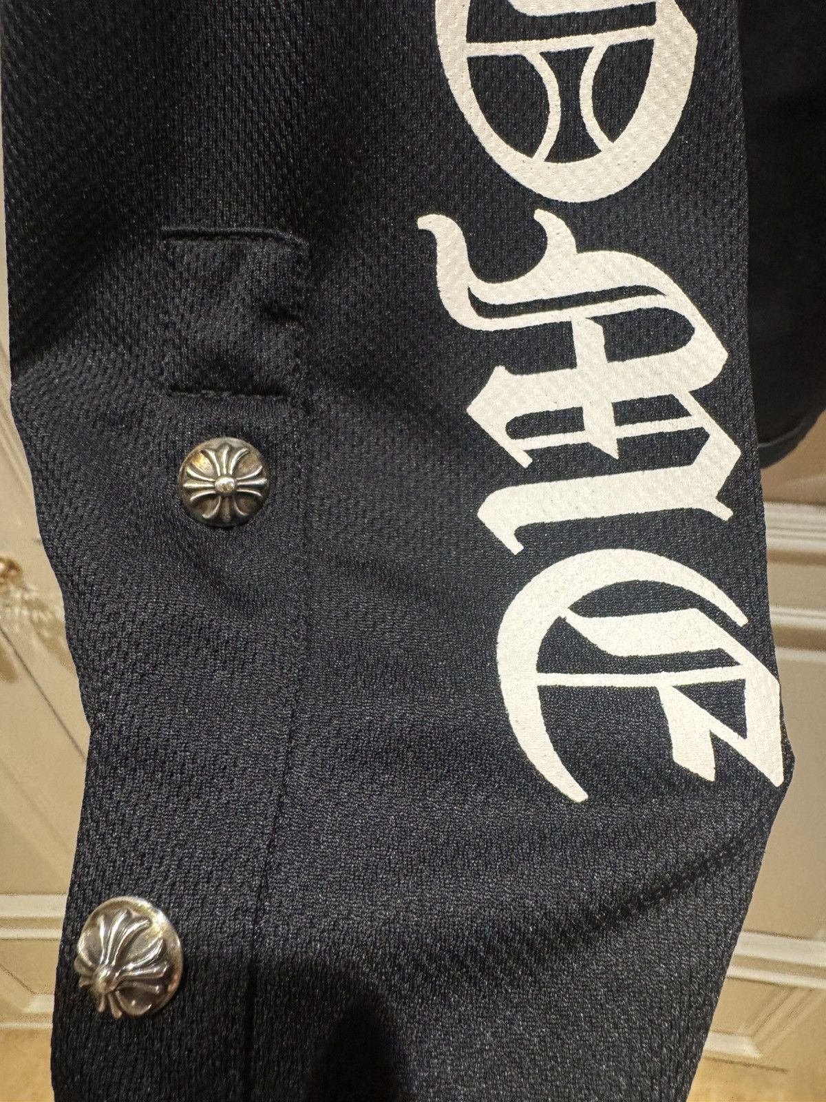 Chrome Hearts Chrome Hearts Horseshoe Nylon Hoodie Size US L / EU 52-54 / 3 - 8 Thumbnail