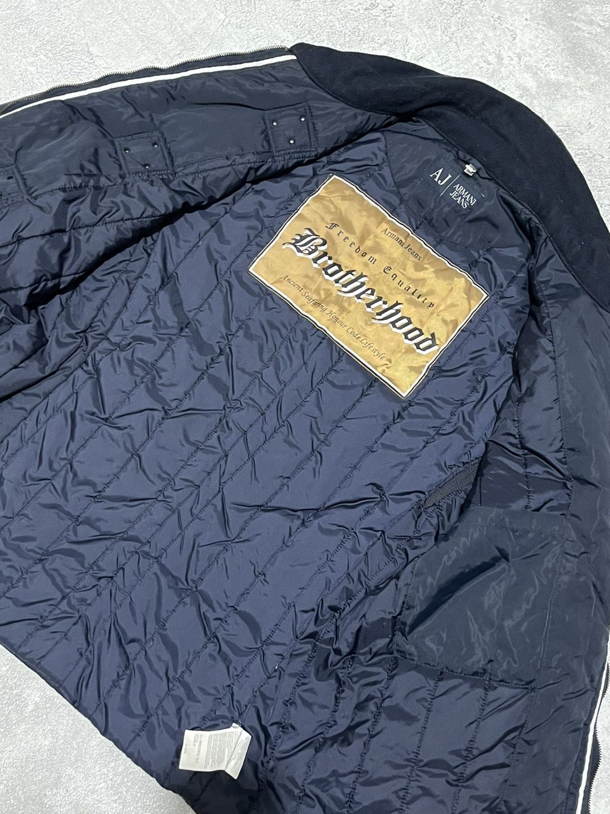 Giorgio Armani Armani Jeans quilted jacket Size US XL / EU 56 / 4 - 13 Thumbnail