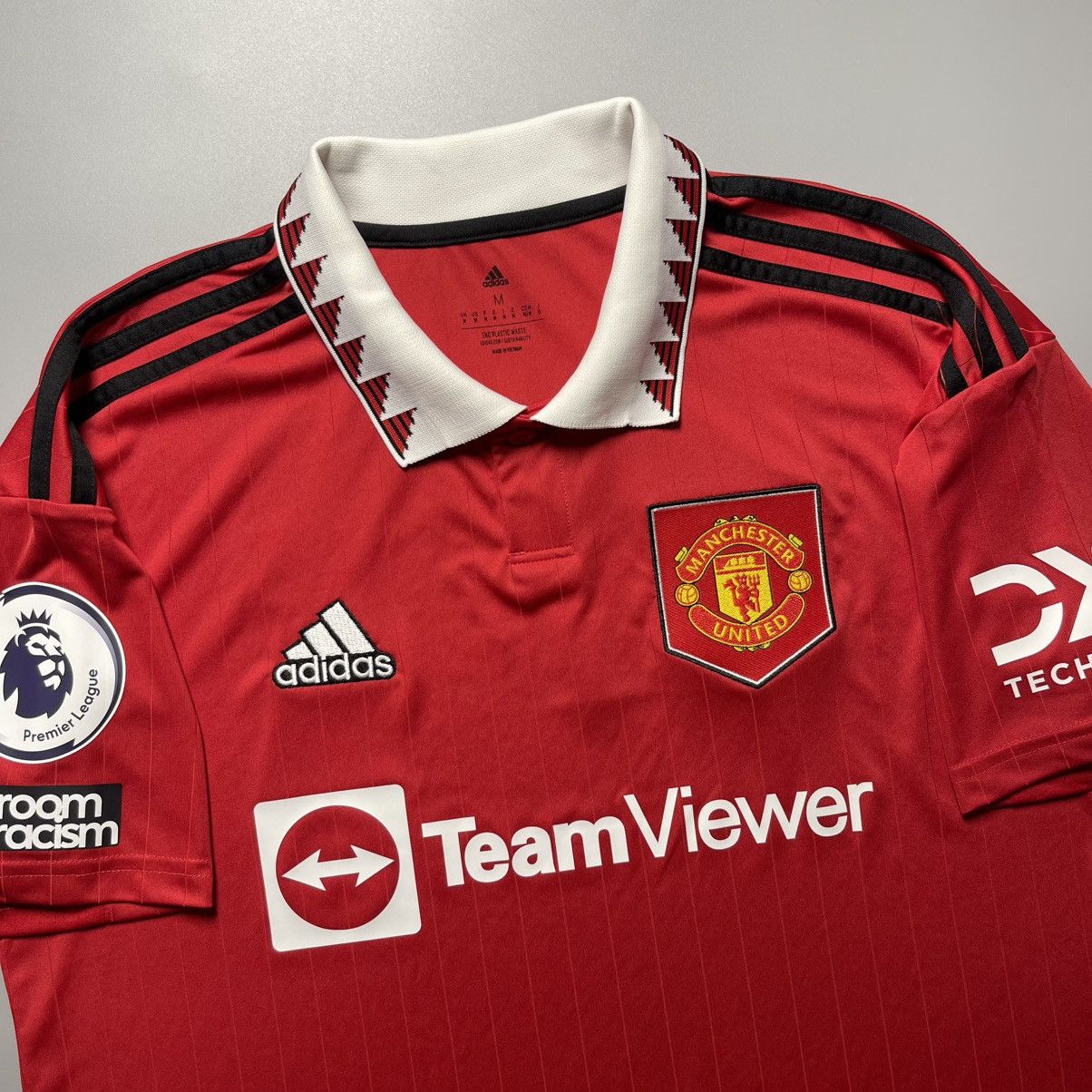Adidas MANCHESTER UNITED ADIDAS 2022/2023 SOCCER JERSEY #7 RONALDO Size US M / EU 48-50 / 2 - 4 Thumbnail