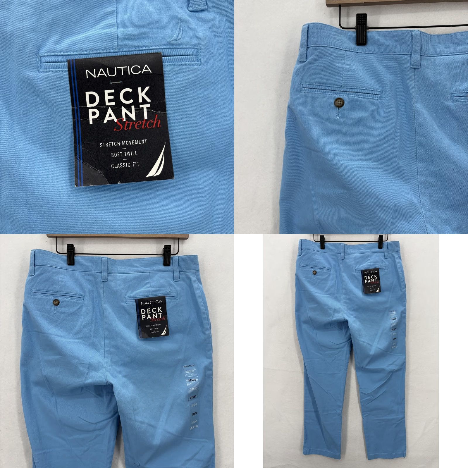 Nautica Nautica Deck Pant Mens 32x30 Blue Classic Fit Chino Stretch NWT Nautical Deck Pant Mens 32x30 Blue Chino Stretch Classic NWT Size US 32 / EU 48 - 10 Thumbnail