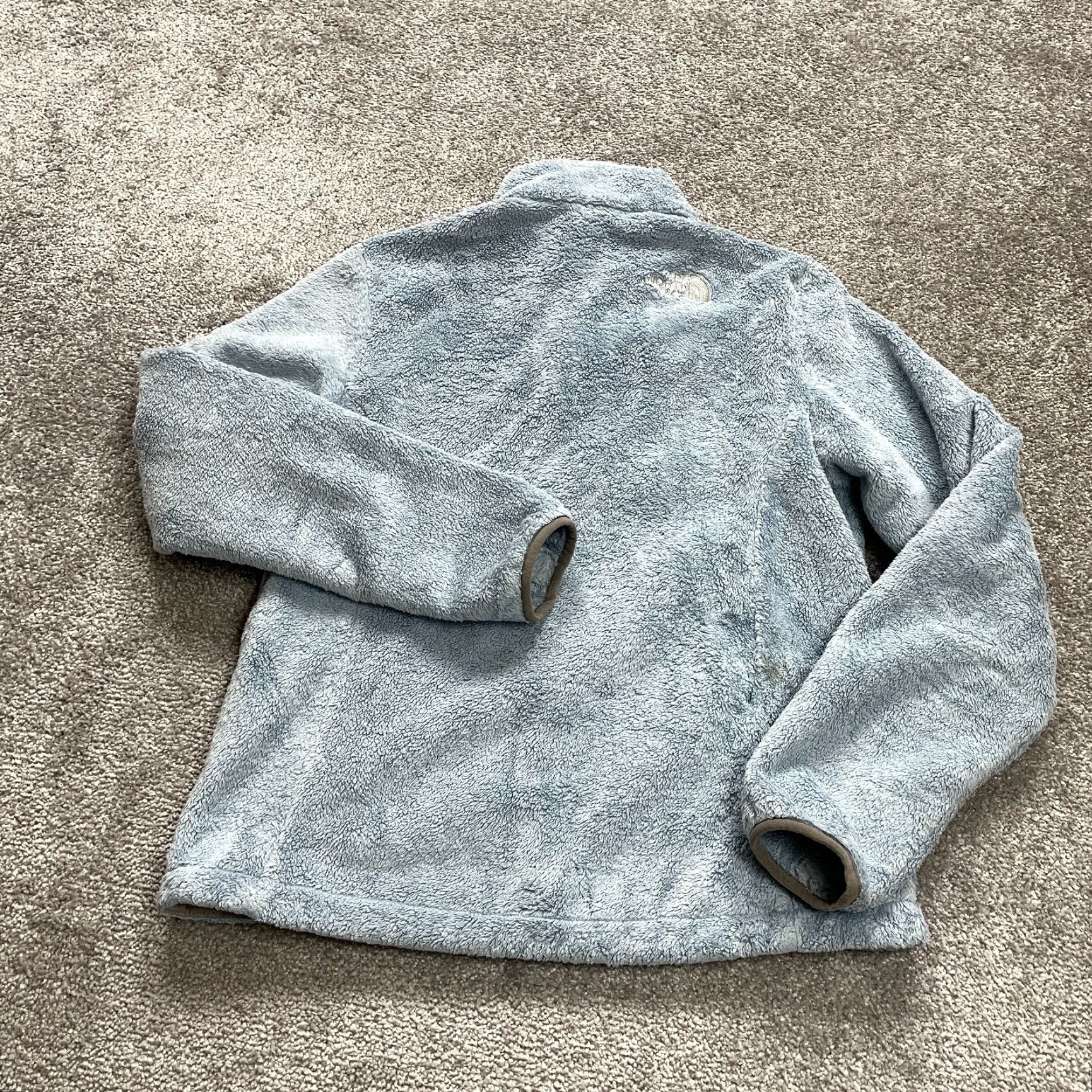 The North Face THE NORTH FACE Osito Fleece Jacket Women S Blue Full Zip Pocket High Neck Size S / US 4 / IT 40 - 2 Thumbnail