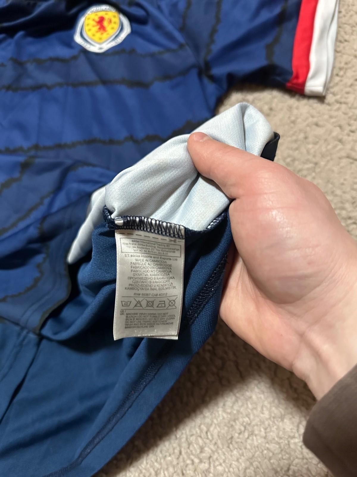 Adidas Scotland 2019/20 Home Football Shirt Soccer Jersey Adidas XL Size US XL / EU 56 / 4 - 5 Thumbnail
