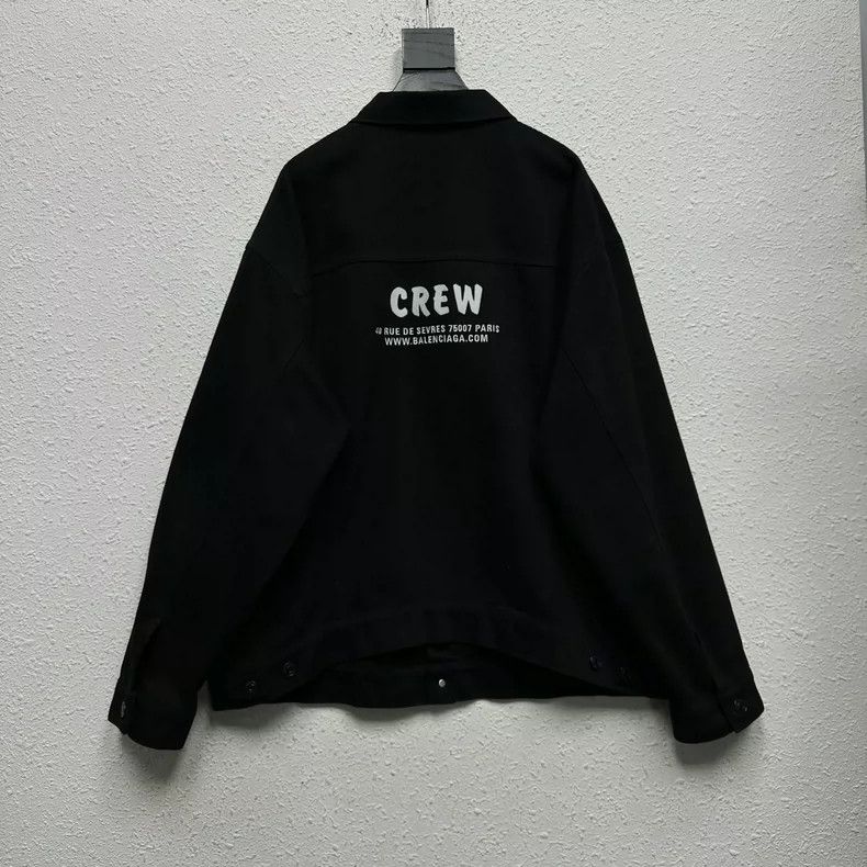 Balenciaga Balenciaga size 36 Crew Denim Jacket Size S / US 4 / IT 40 - 2 Thumbnail