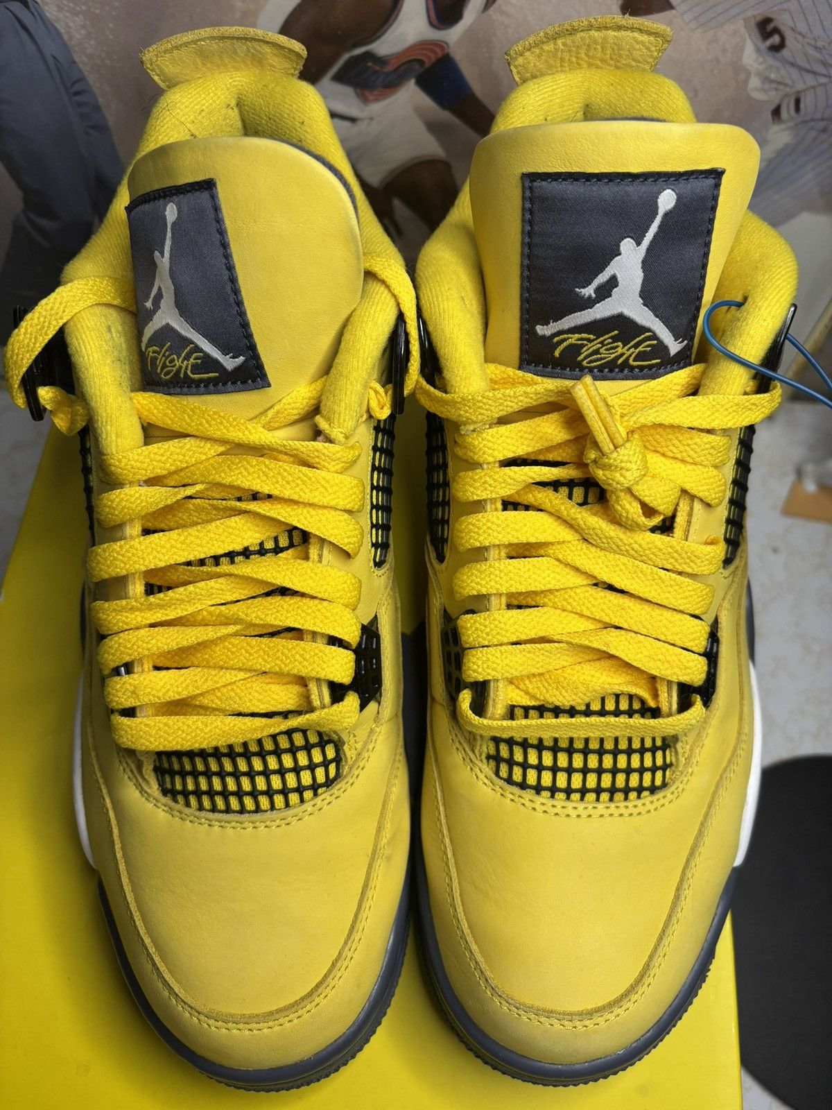 Jordan Brand Air Jordan 4 Retro “lightning” Size US 9.5 / EU 42-43 - 2 Thumbnail